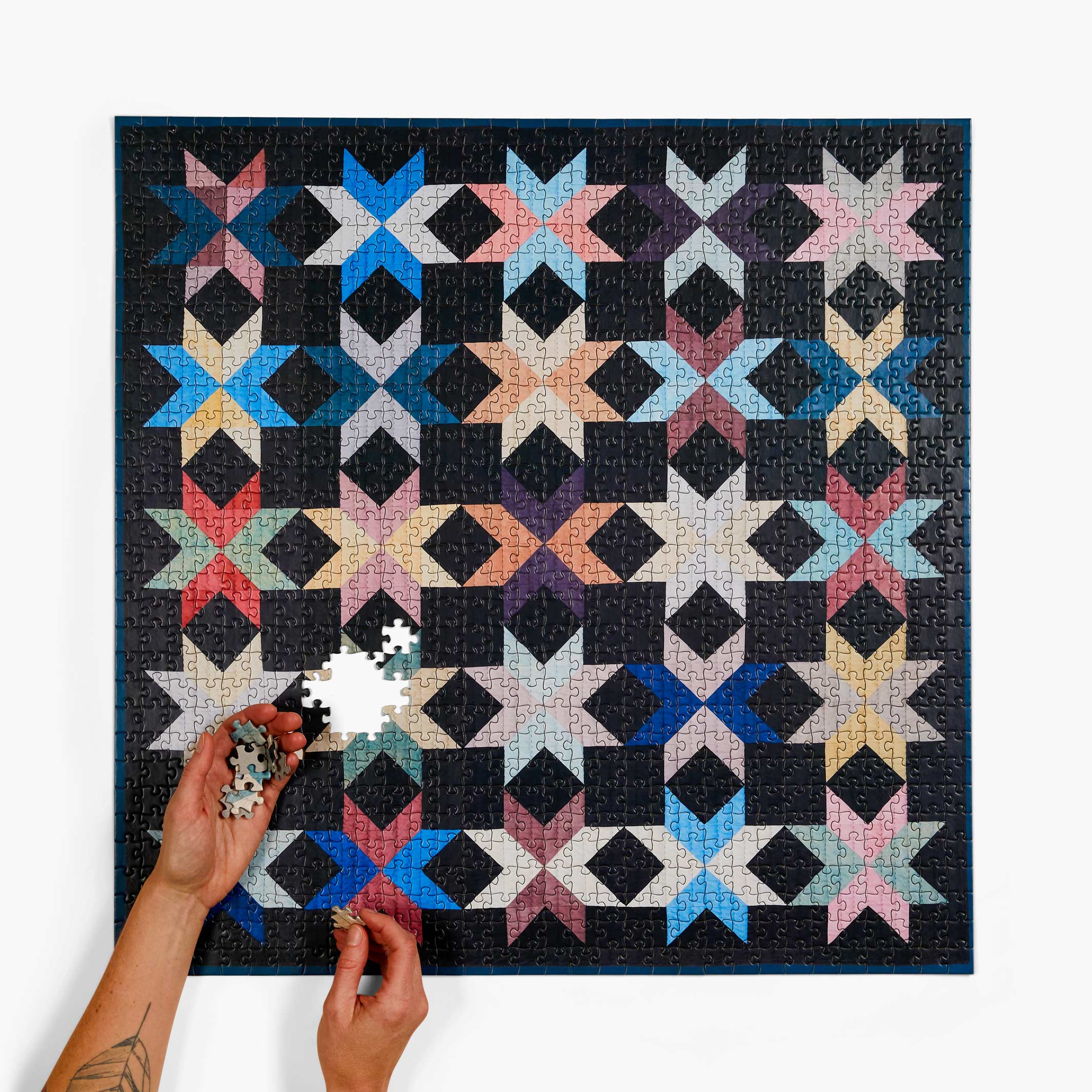 NEW YORK QUILT - Puzzle 1.000 Teile - Maura Grace Ambrose | parkside