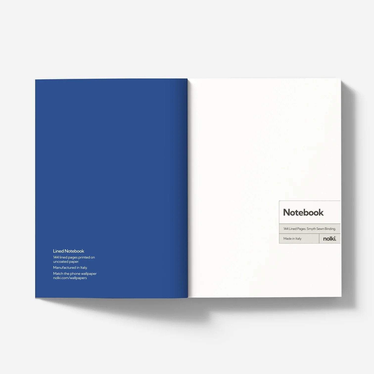 JIMMI NOTEBOOK - Liniertes Notizbuch - A5 & 144 Seiten | nolki