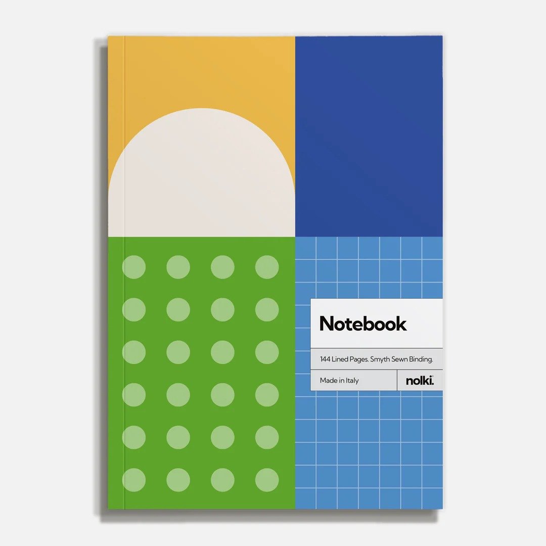 NEON NOTEBOOK - Liniertes Notizbuch - A5 & 144 Seiten | nolki