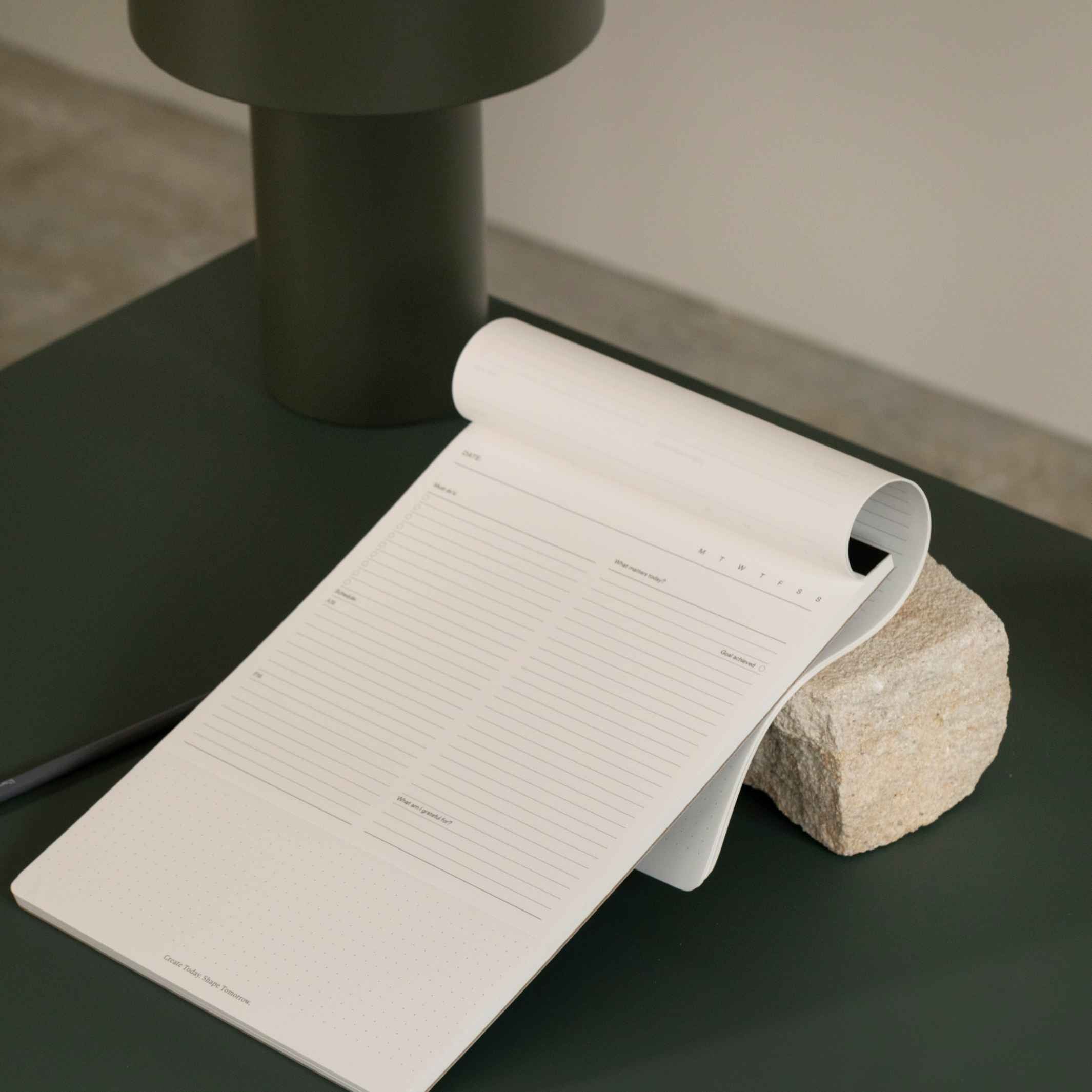 DAILY ACTION PAD | Karst Stone Paper