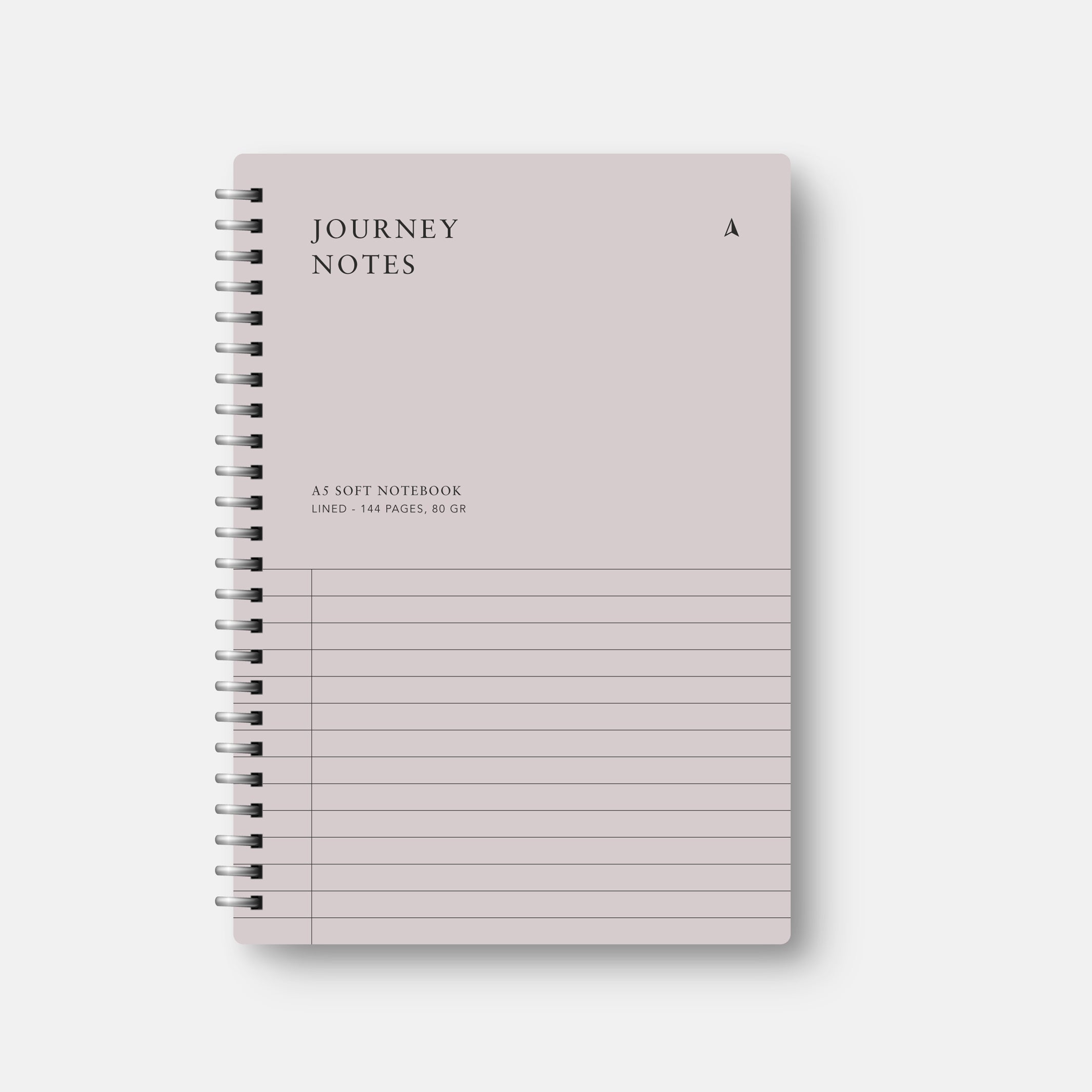 SOFT SPIRAL NOTEBOOK A5 - NOTIZBUCH mit Spiralbindung | Somewhere