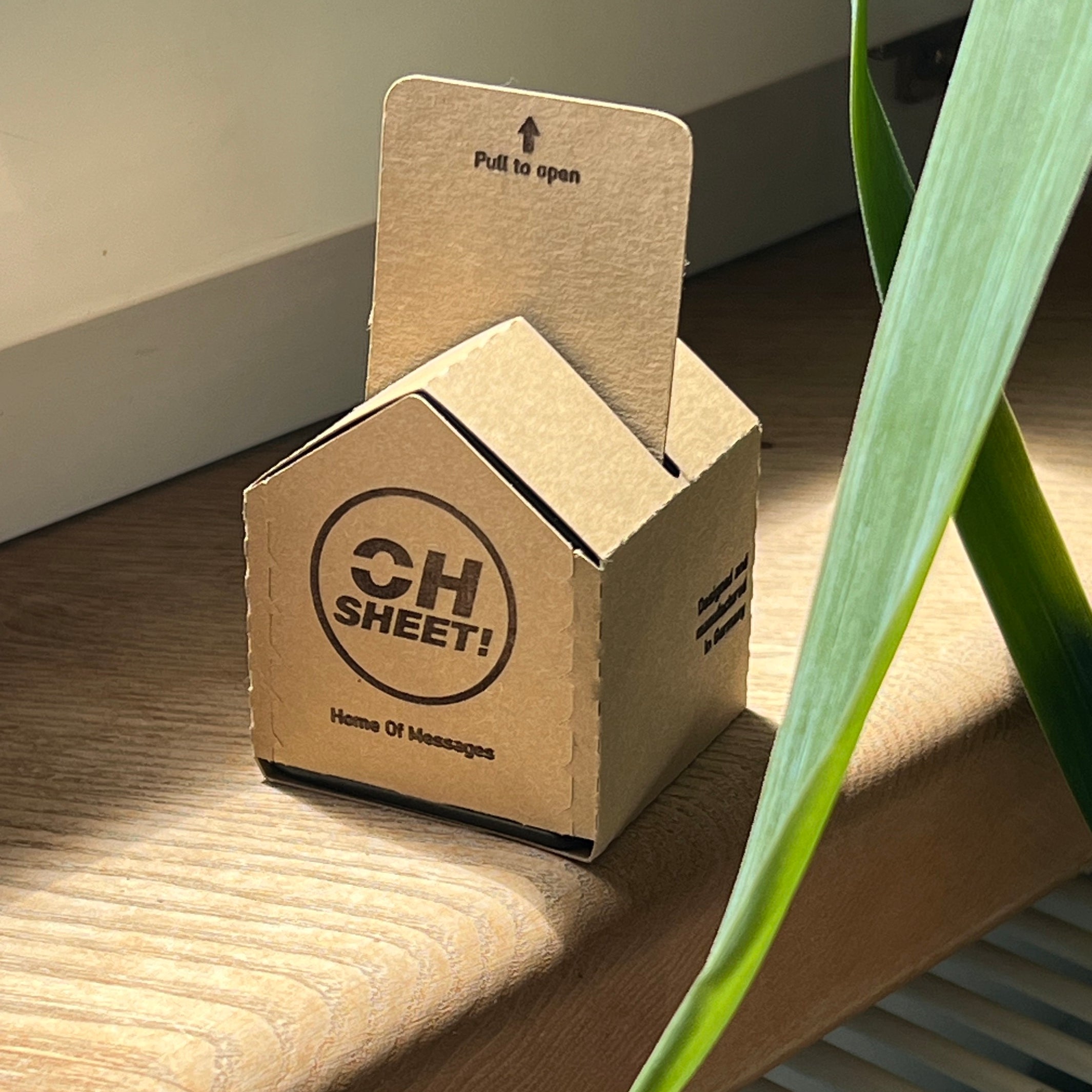 HOME OF MESSAGES - Notizhalter - Häuschen für Memos | Oh Sheet!