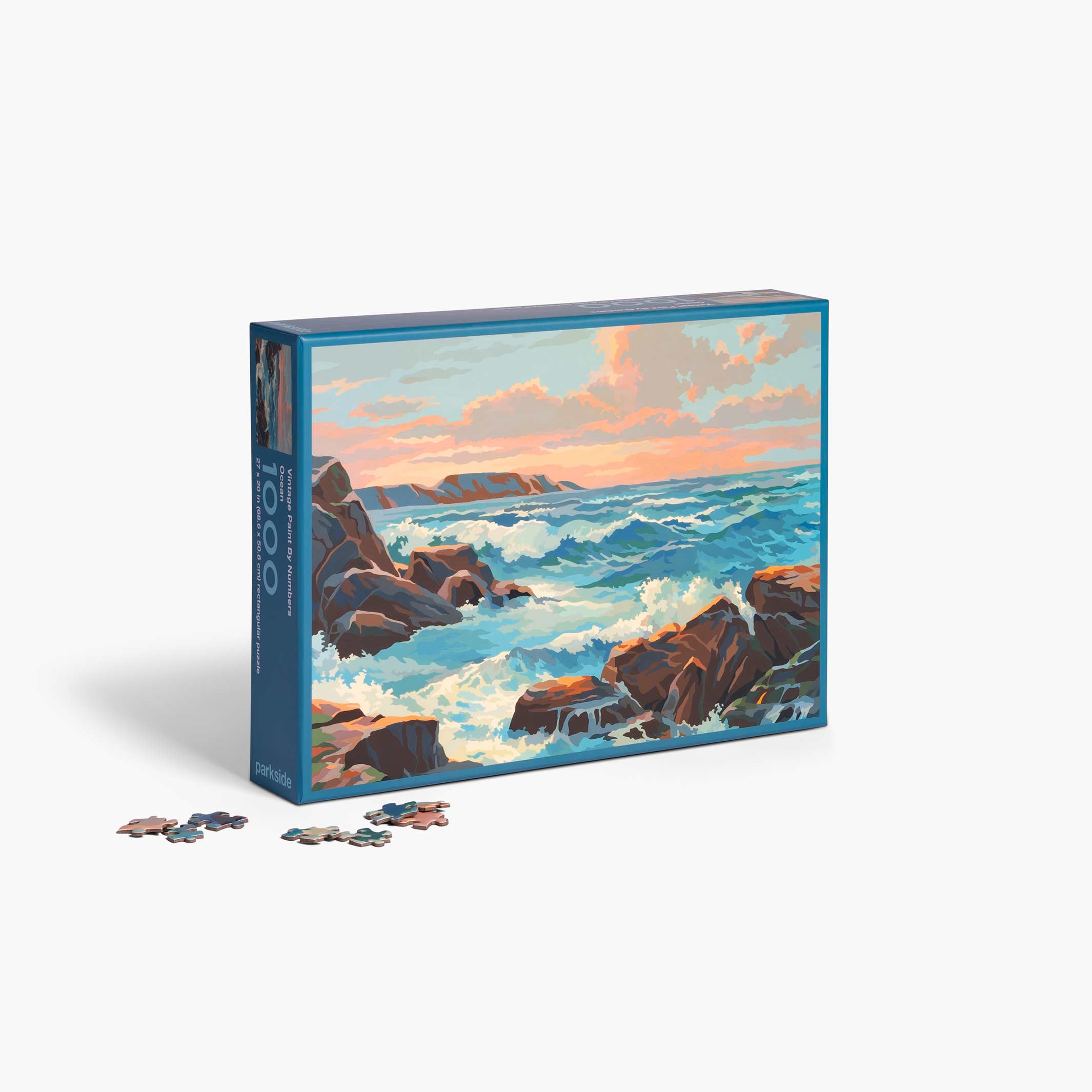 OCEAN - Vintage Paint by Numbers - Puzzle 1.000 Teile | parkside