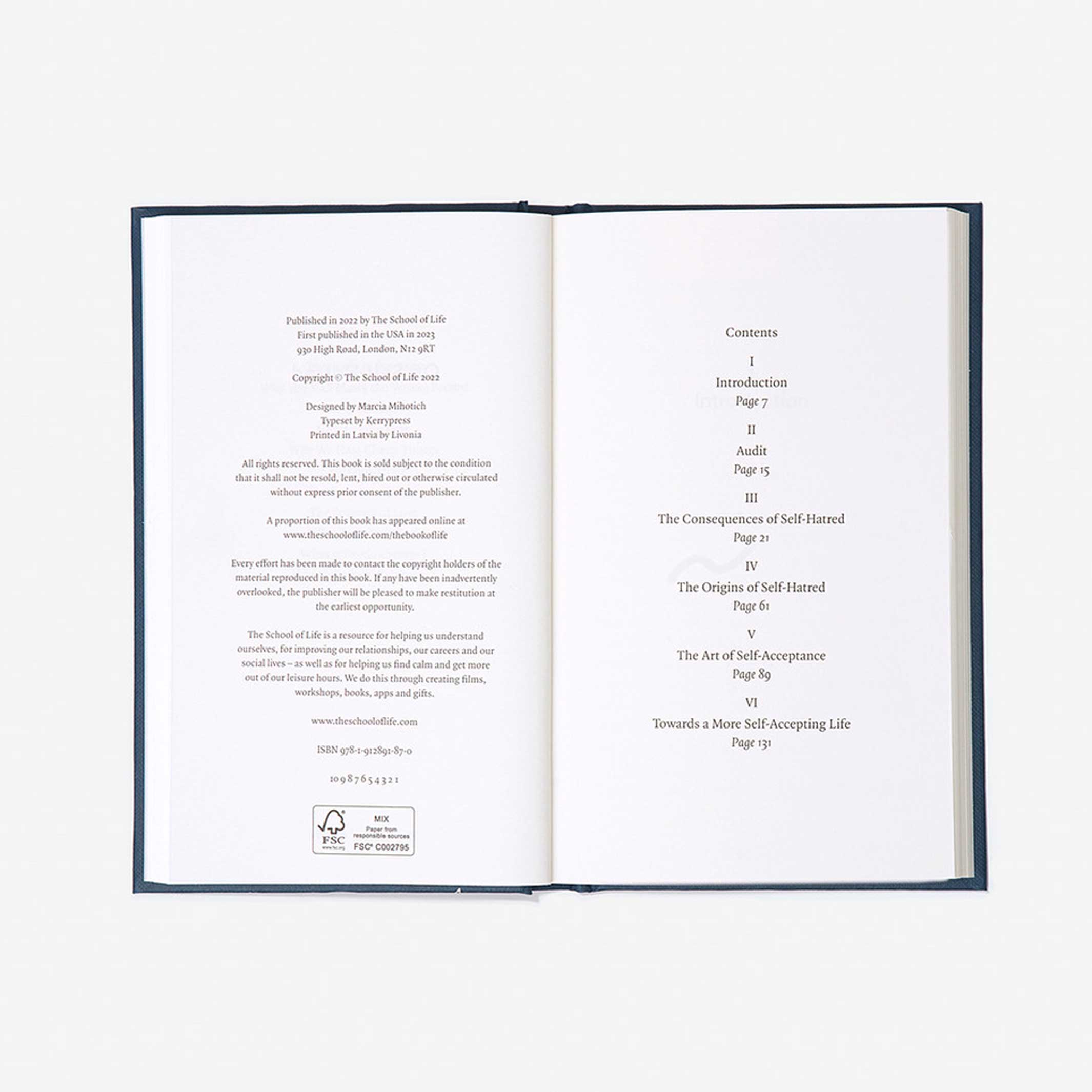 ON SELF-HATRED | BOOK | The School of Life