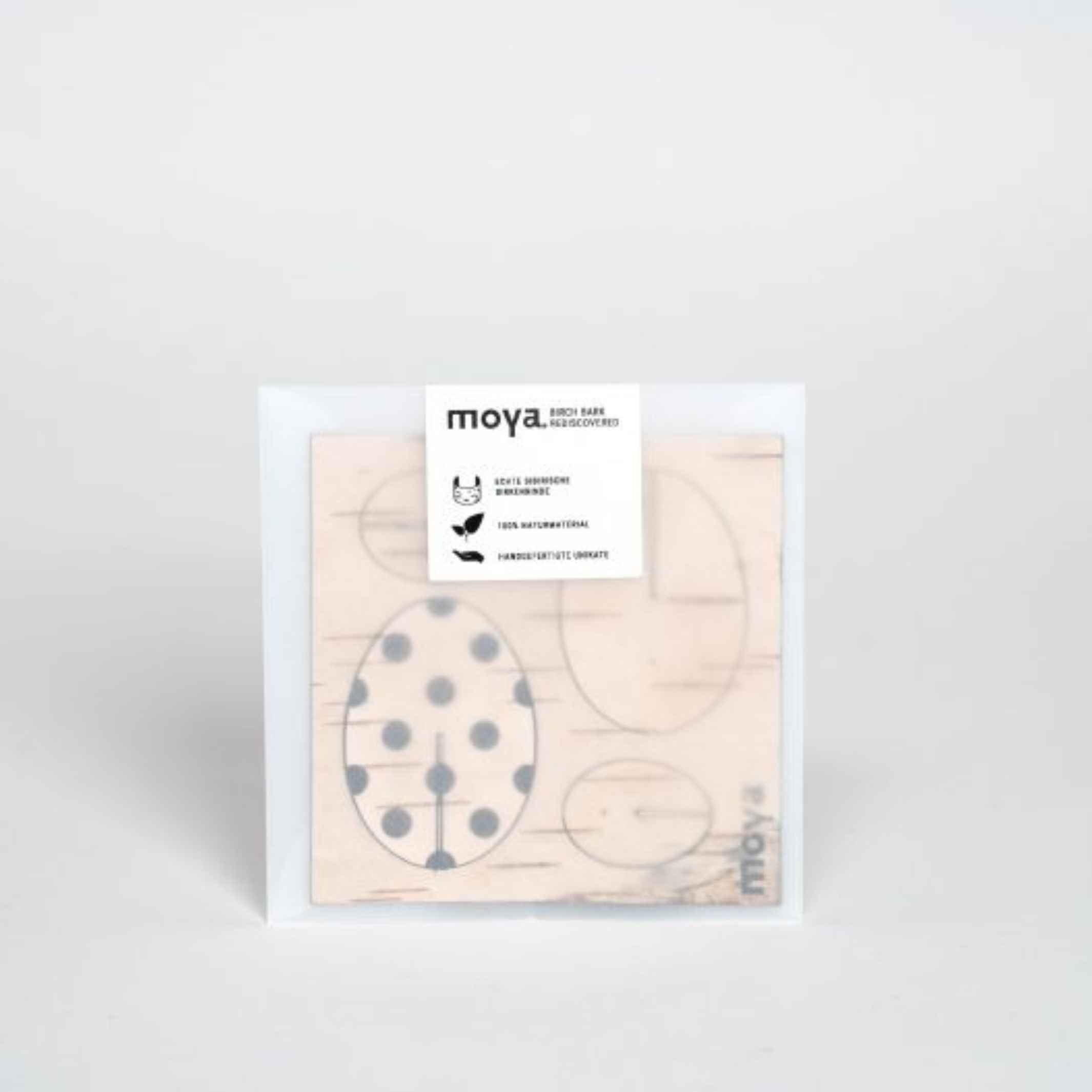 Décorations de Pâques - ÉCORCE DE BOULEAU - lot de 4 | Moya