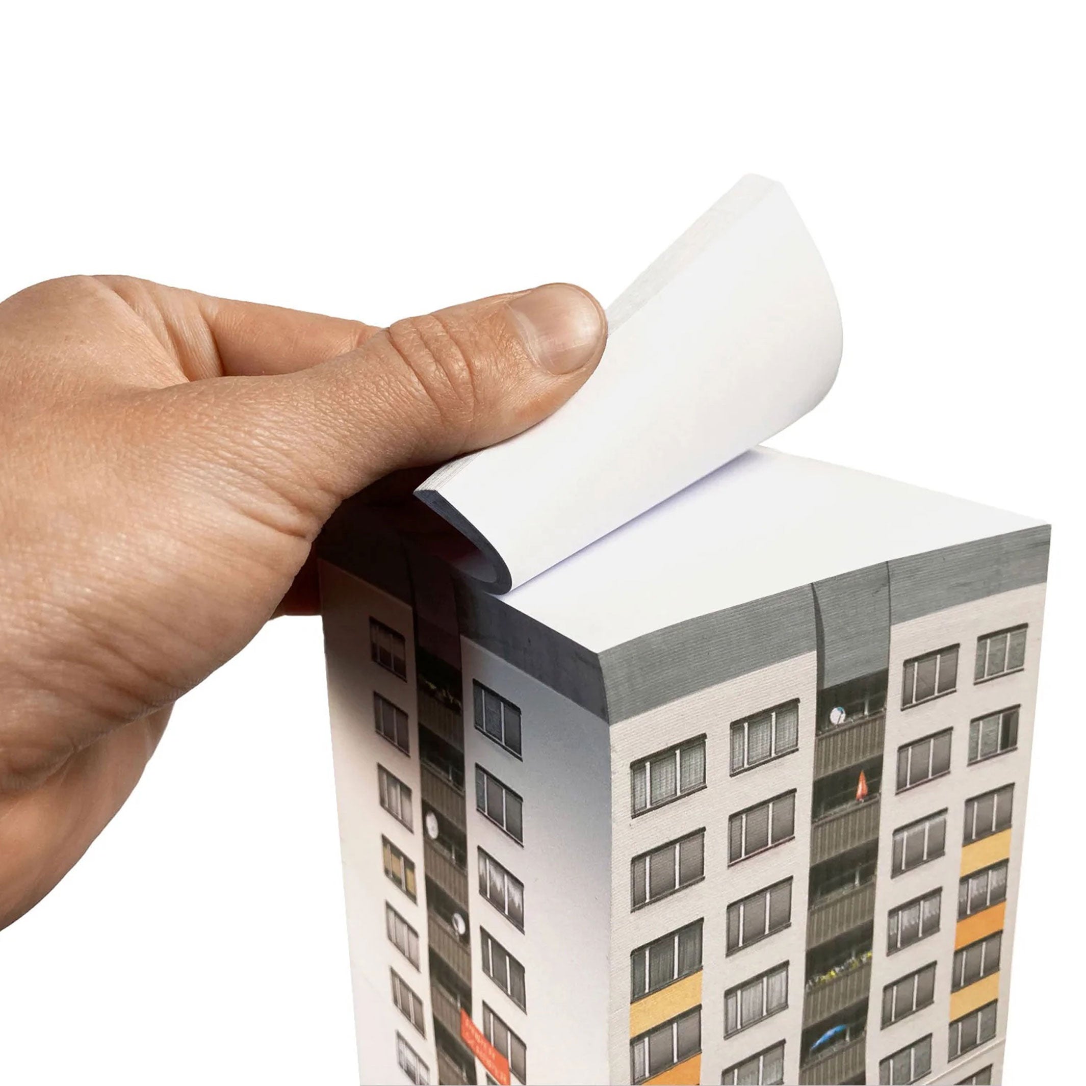 PAPERSCRAPER® | Plattenbau | 2.500 Seiten NOTIZBLOCK | seltmann+söhne