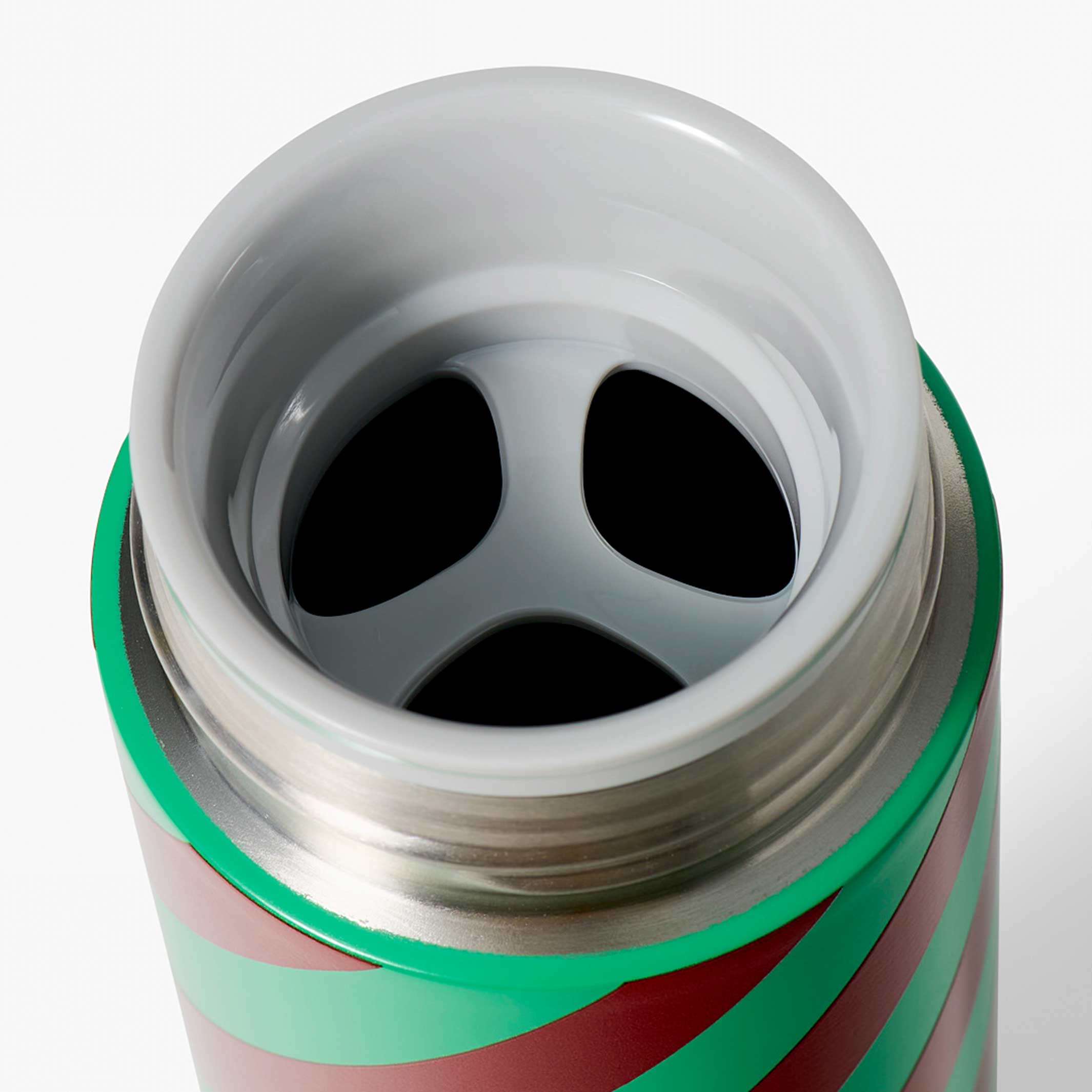 PATTERN THERMAL FLASK STRIPE - gestreifte Thermosflasche 400 ml - Dusen Dusen | Areaware