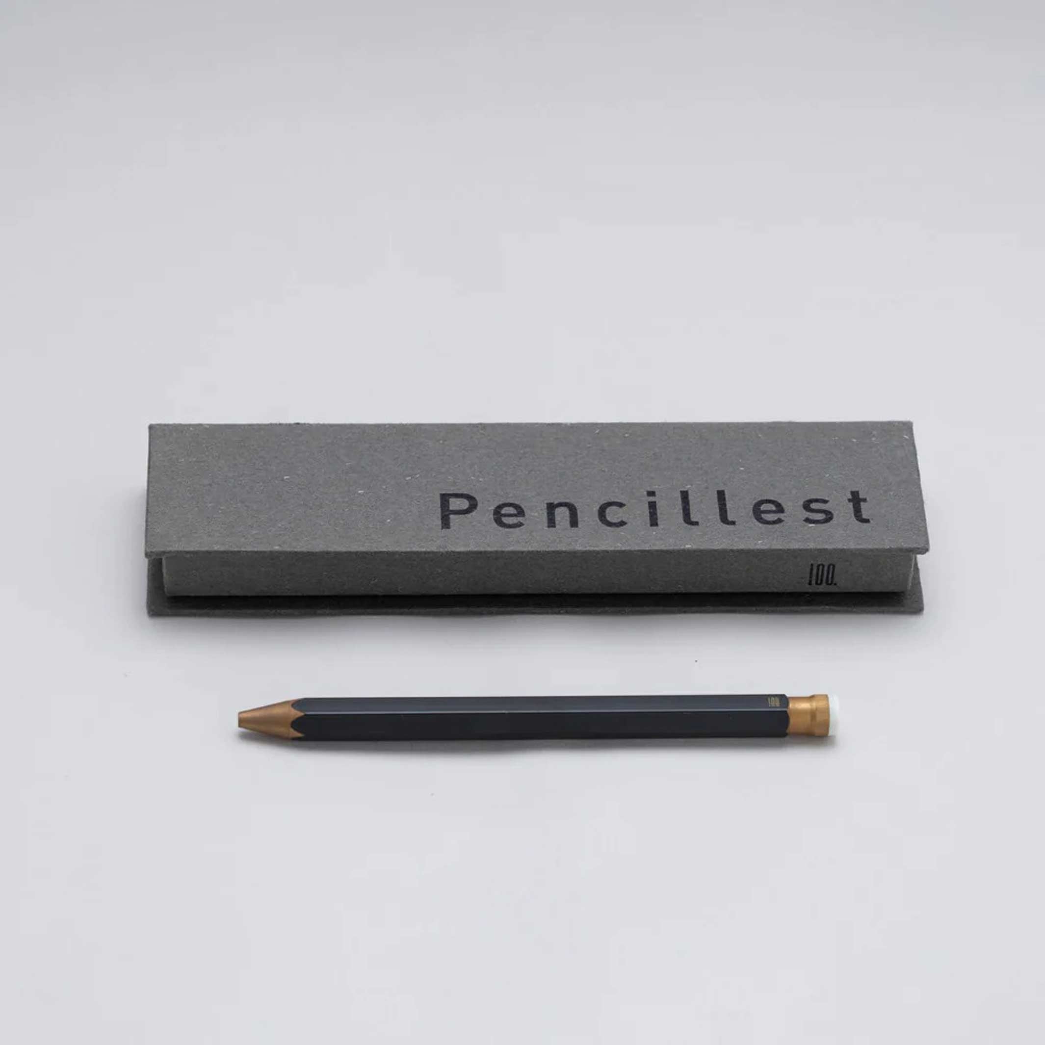 PENCILLEST Black - erasable twist Ballpoint Pen | 100percent