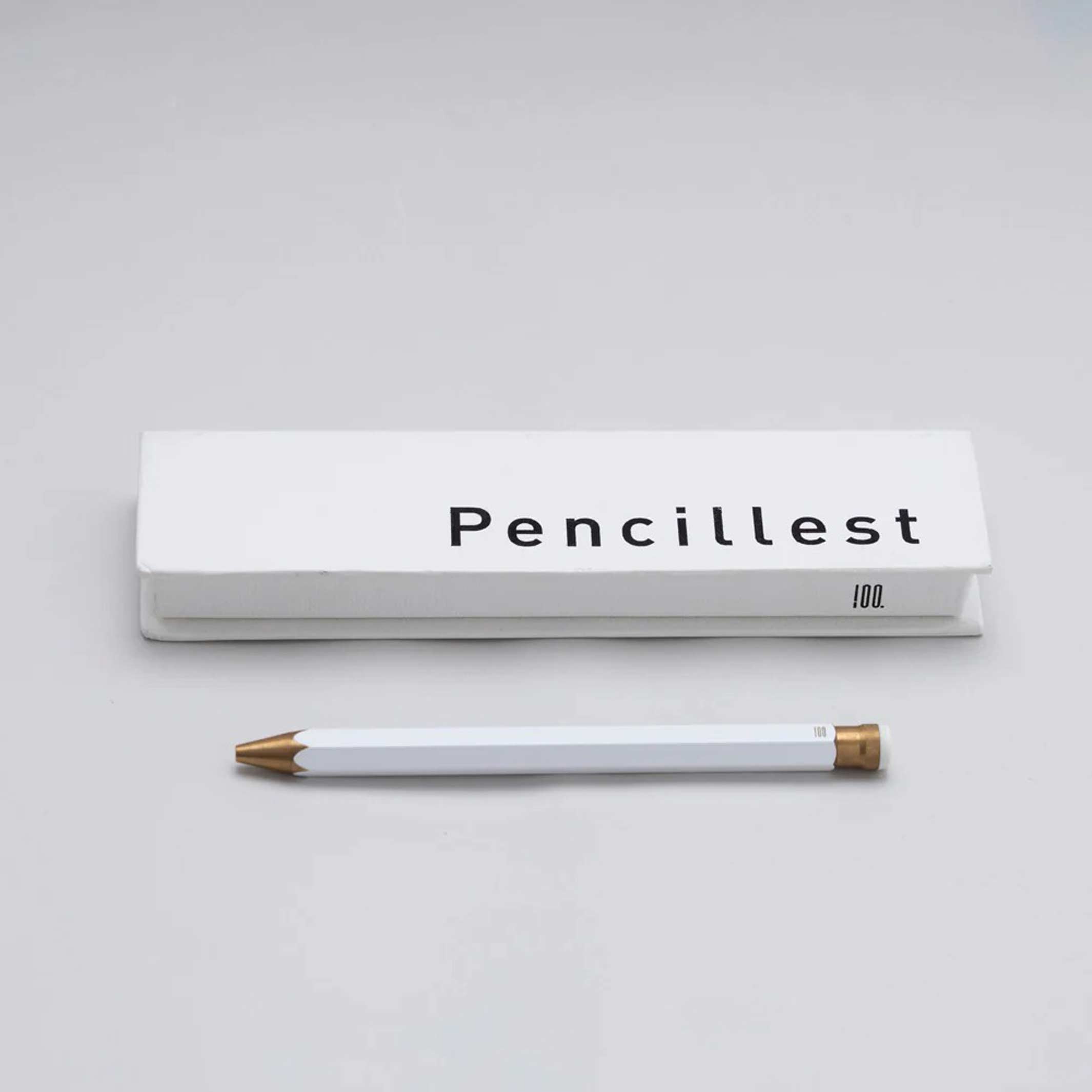 PENCILLEST Weiss - radierbarer Dreh-Kugelschreiber | 100percent