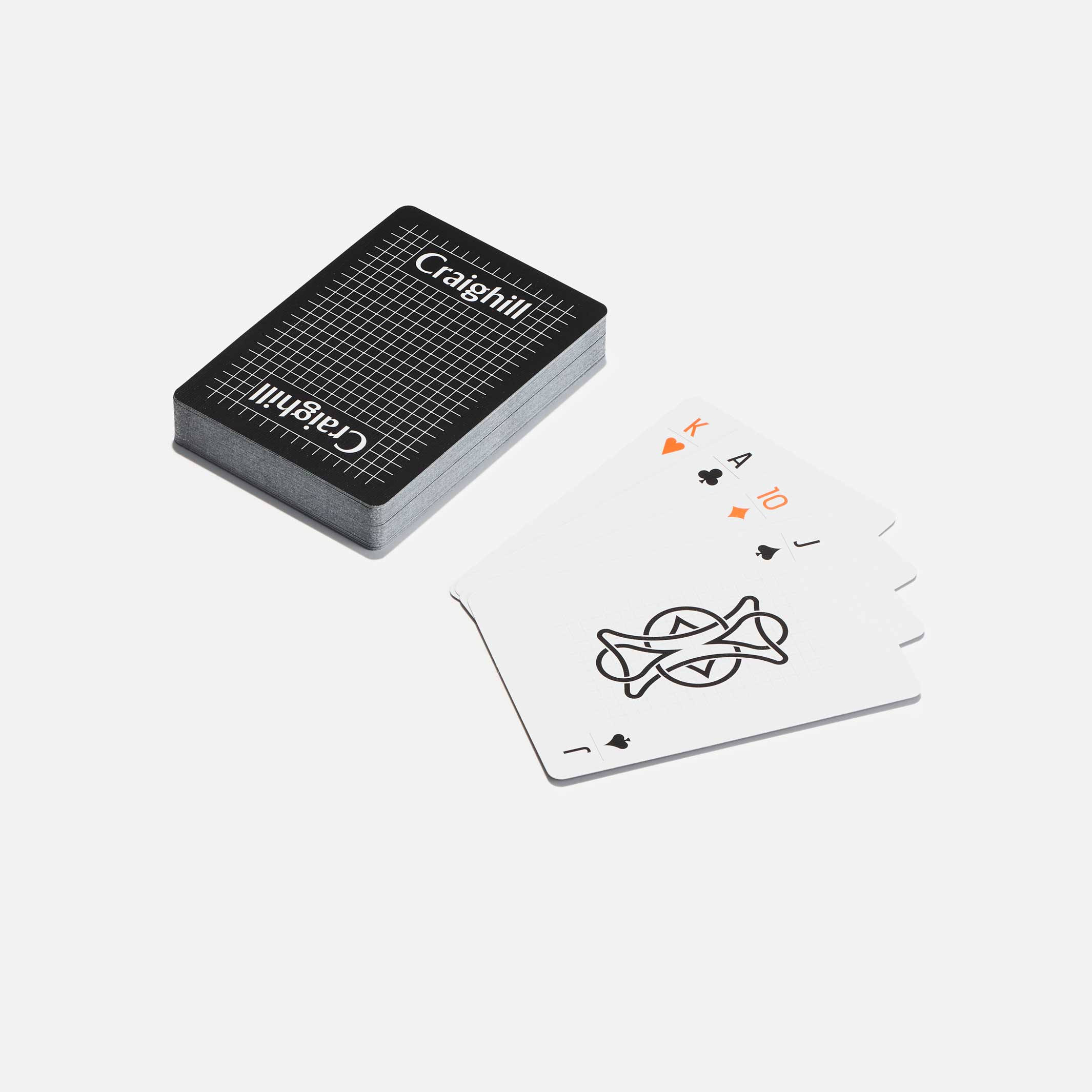 PLAYING CARDS | Schwarzes SPIEL-KARTEN in schwarzer Verpackung | Craighill