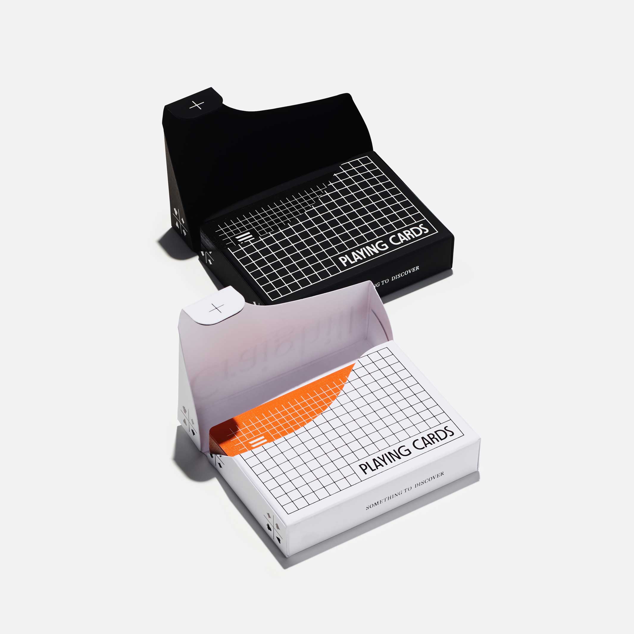 Cartes à jouer | CARTES DE JEU orange dans un emballage blanc | Craighill