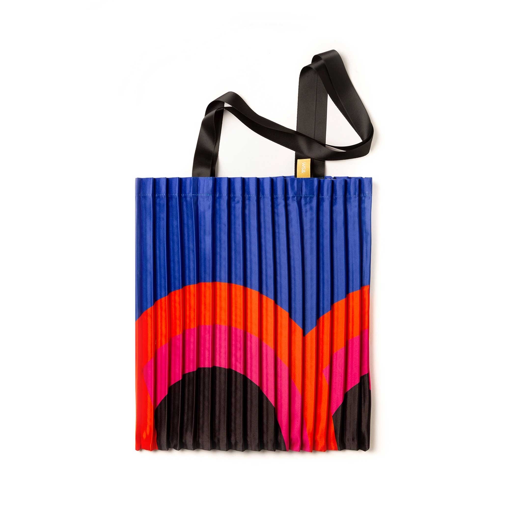 RAINBOW - Tote Bag - pleated satin 40x48 cm | Multitudes