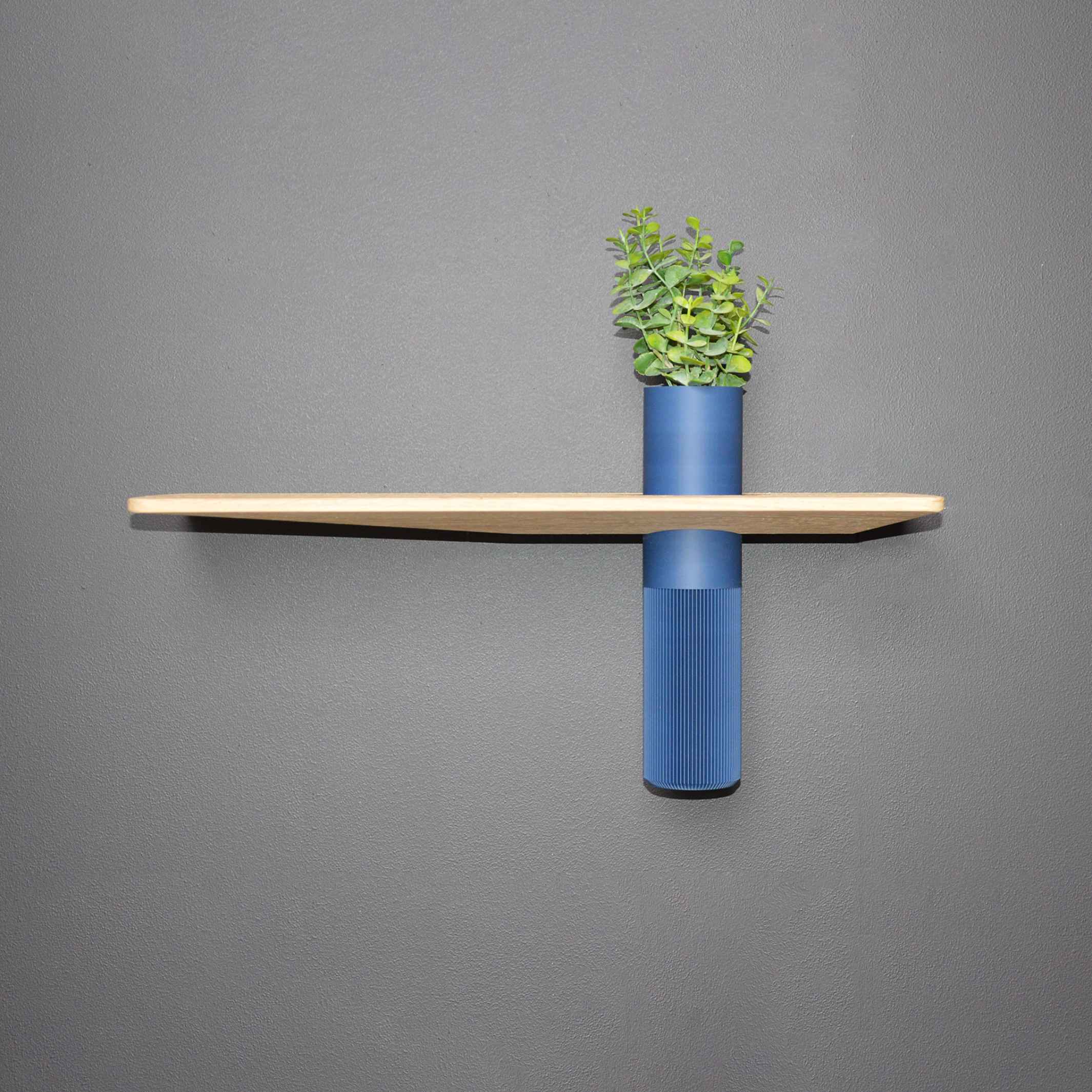 Shelf with integrated vase - VASEBOARD - 50 cm | vaseboard
