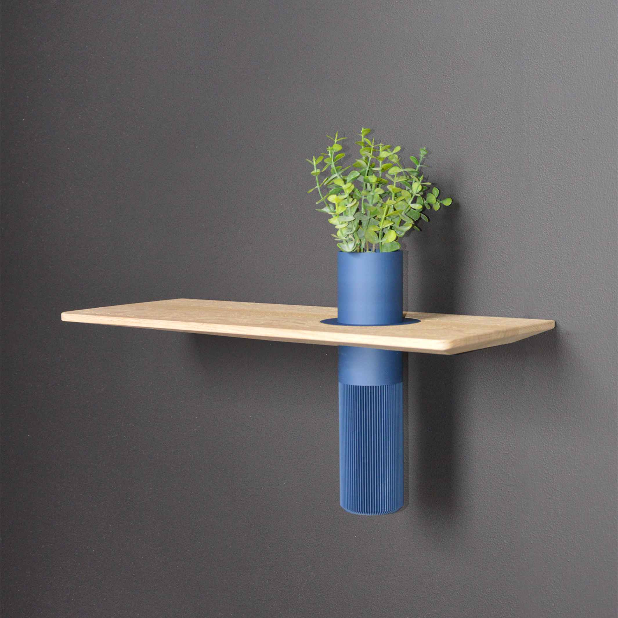 Shelf with integrated vase - VASEBOARD - 50 cm | vaseboard