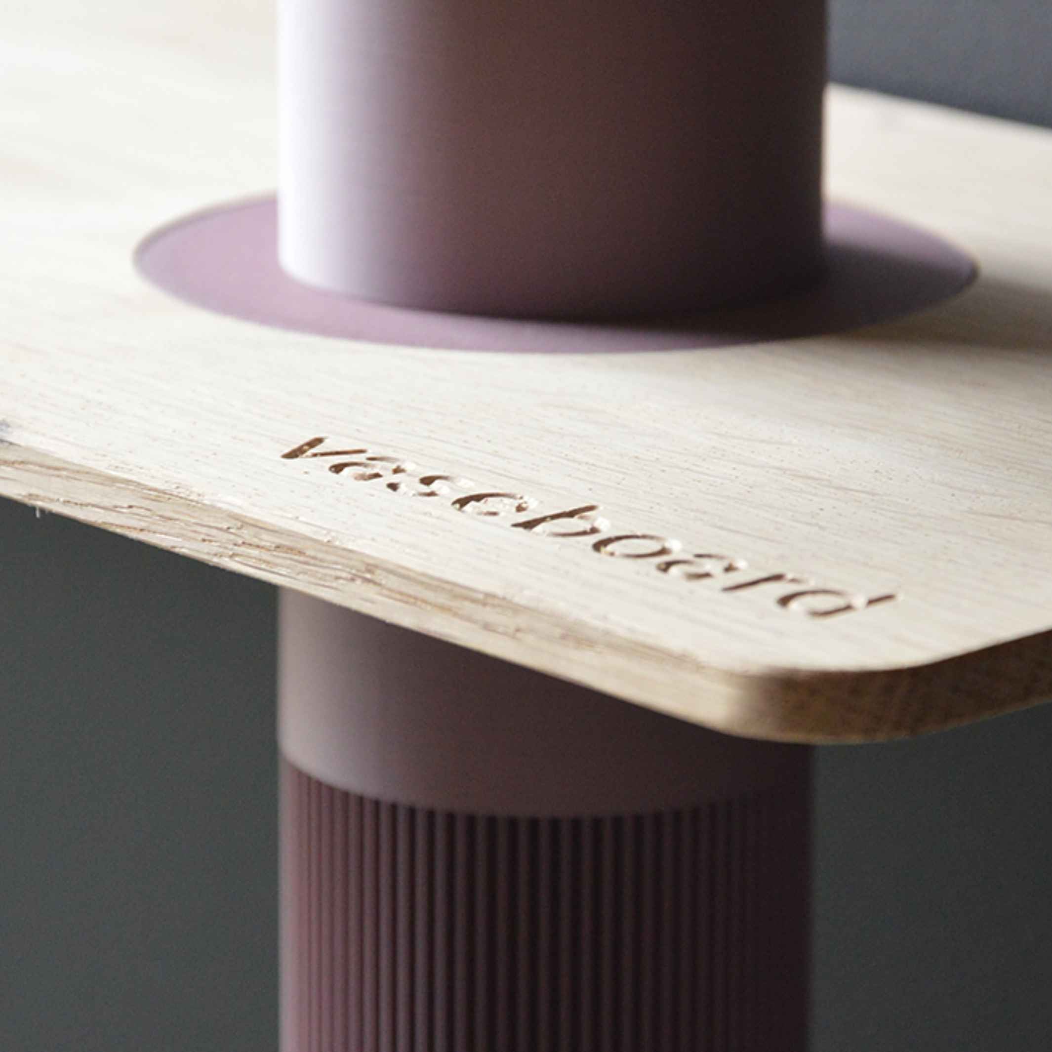 Shelf with integrated vase - VASEBOARD - 50 cm | vaseboard