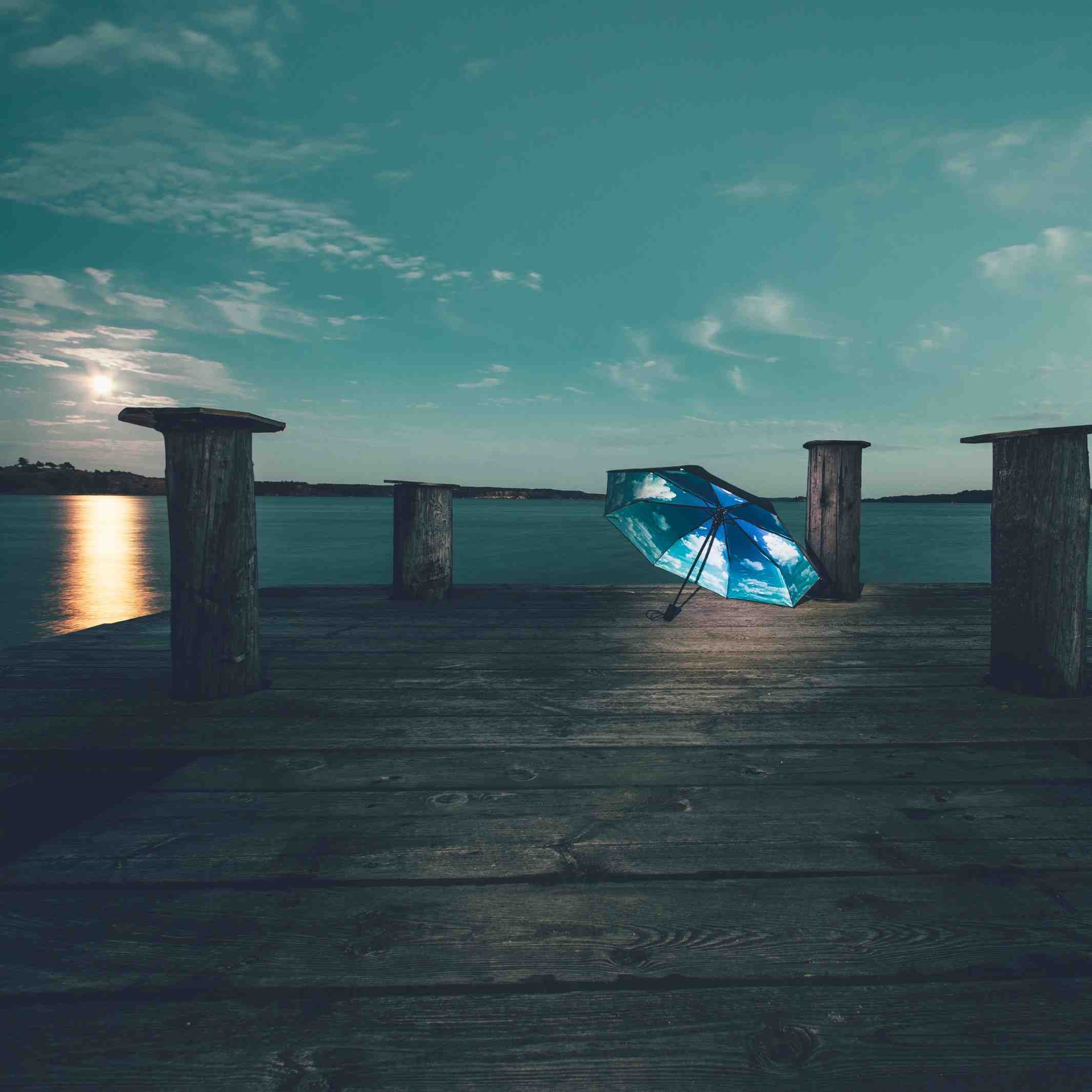 Parapluie SKY LAKE - petit | HAPPYWEEDS