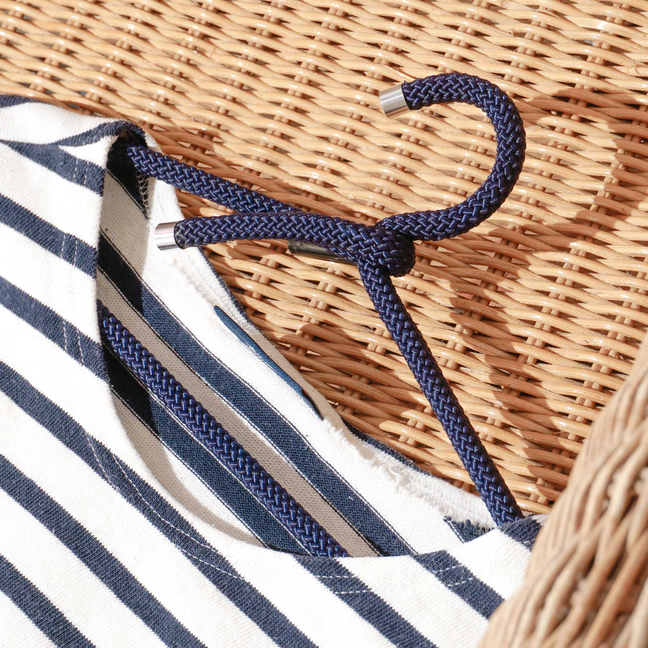 CINTRE EN CORDE POUR ENFANTS | Cintre textile pour enfants en corde | Ensemble de 3 | Produits à la menthe poivrée