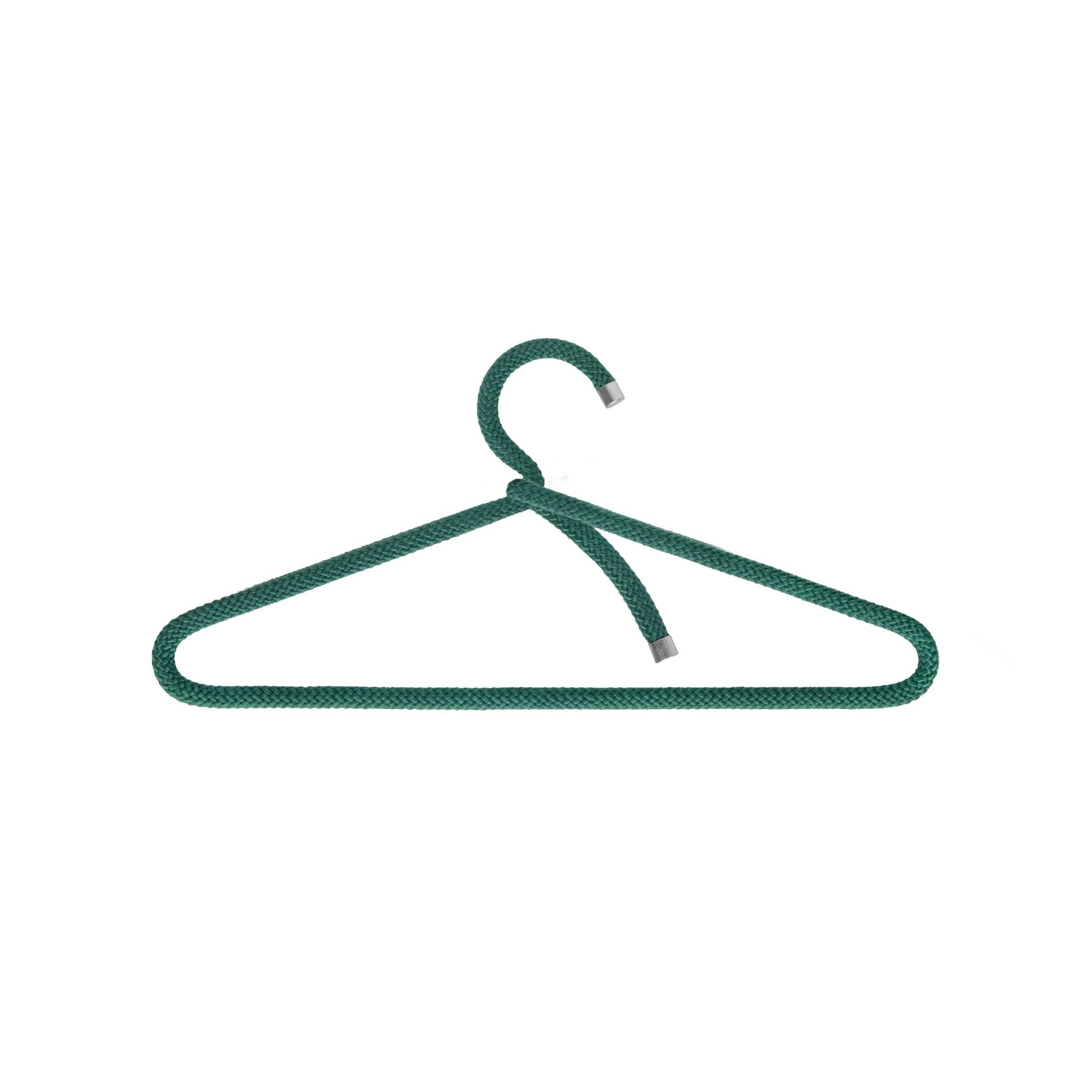CINTRE EN CORDE POUR ENFANTS | Cintre textile pour enfants en corde | Ensemble de 3 | Produits à la menthe poivrée