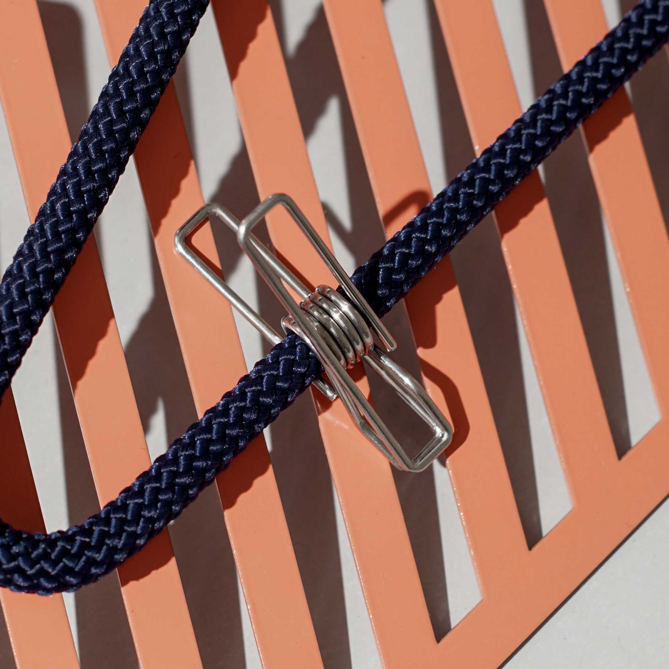 ROPE CLIPS KLAMMERN | Funktionserweiterung Deiner Kleiderbügel, Garderoben & S-Haken | 6er Set | Peppermint Products