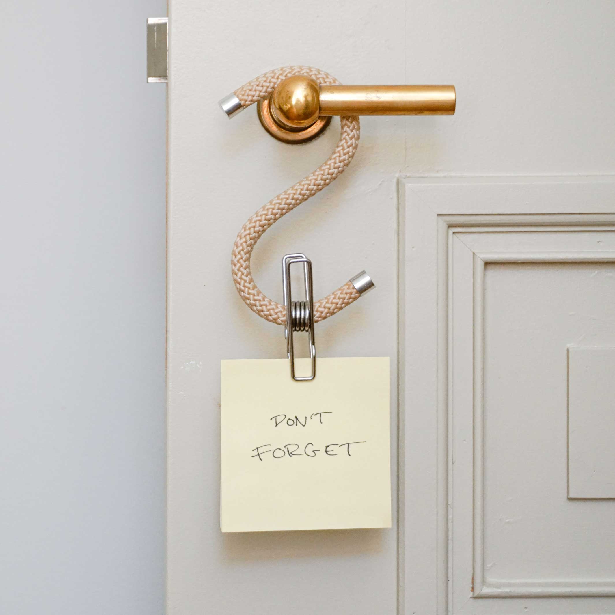 ROPE CLIPS KLAMMERN | Funktionserweiterung Deiner Kleiderbügel, Garderoben & S-Haken | 6er Set | Peppermint Products