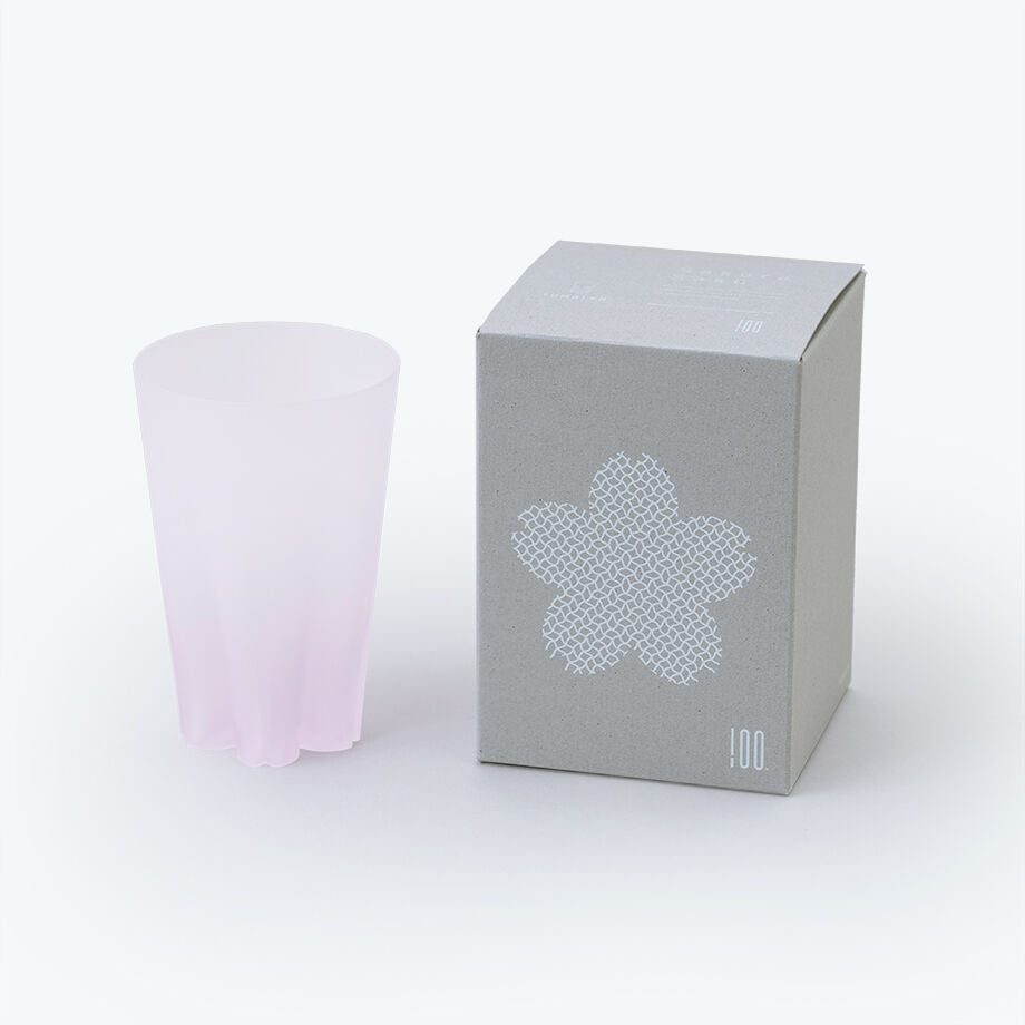 SAKURASAKU Tumbler - Trinkglas matt rosa - 240 ml | 100percent