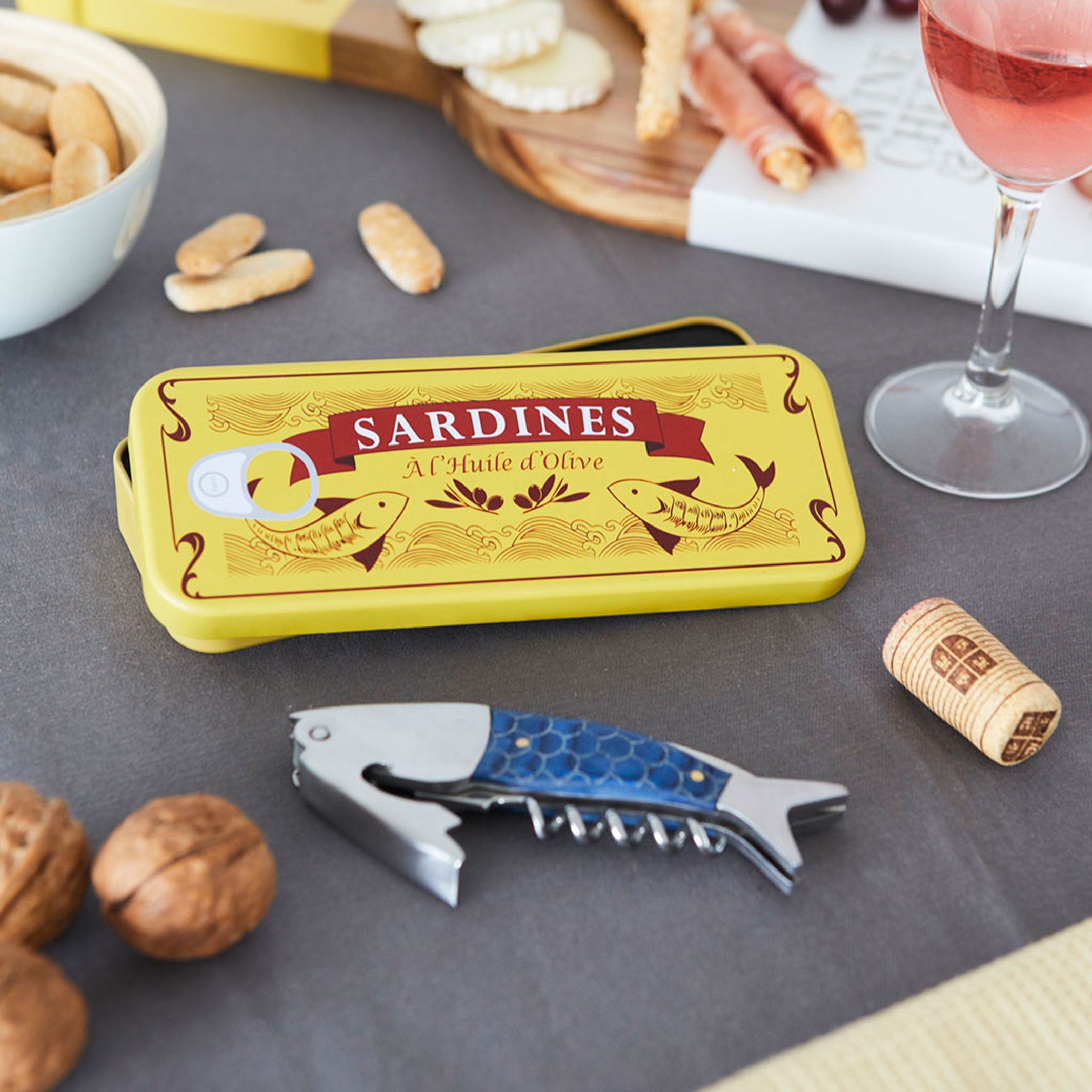 SARDINES - Tire-bouchon en forme de sardine | Balvi