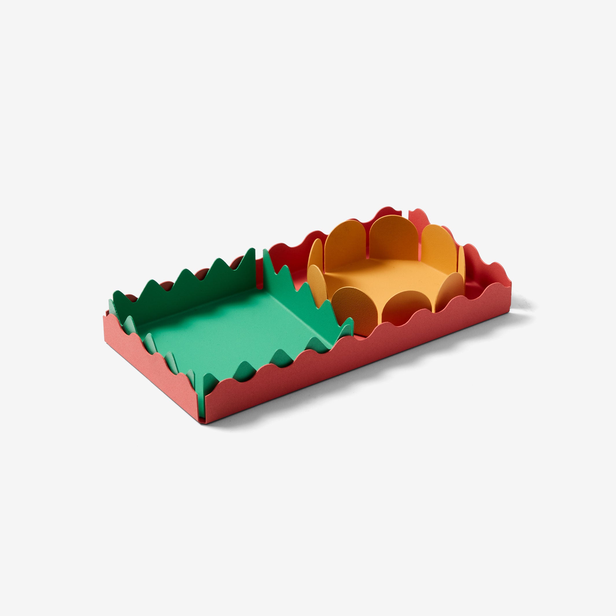 SCAPE TRAY Set | SERVIERTABLETTS | 4er Set | Steven Bukowski | Areaware