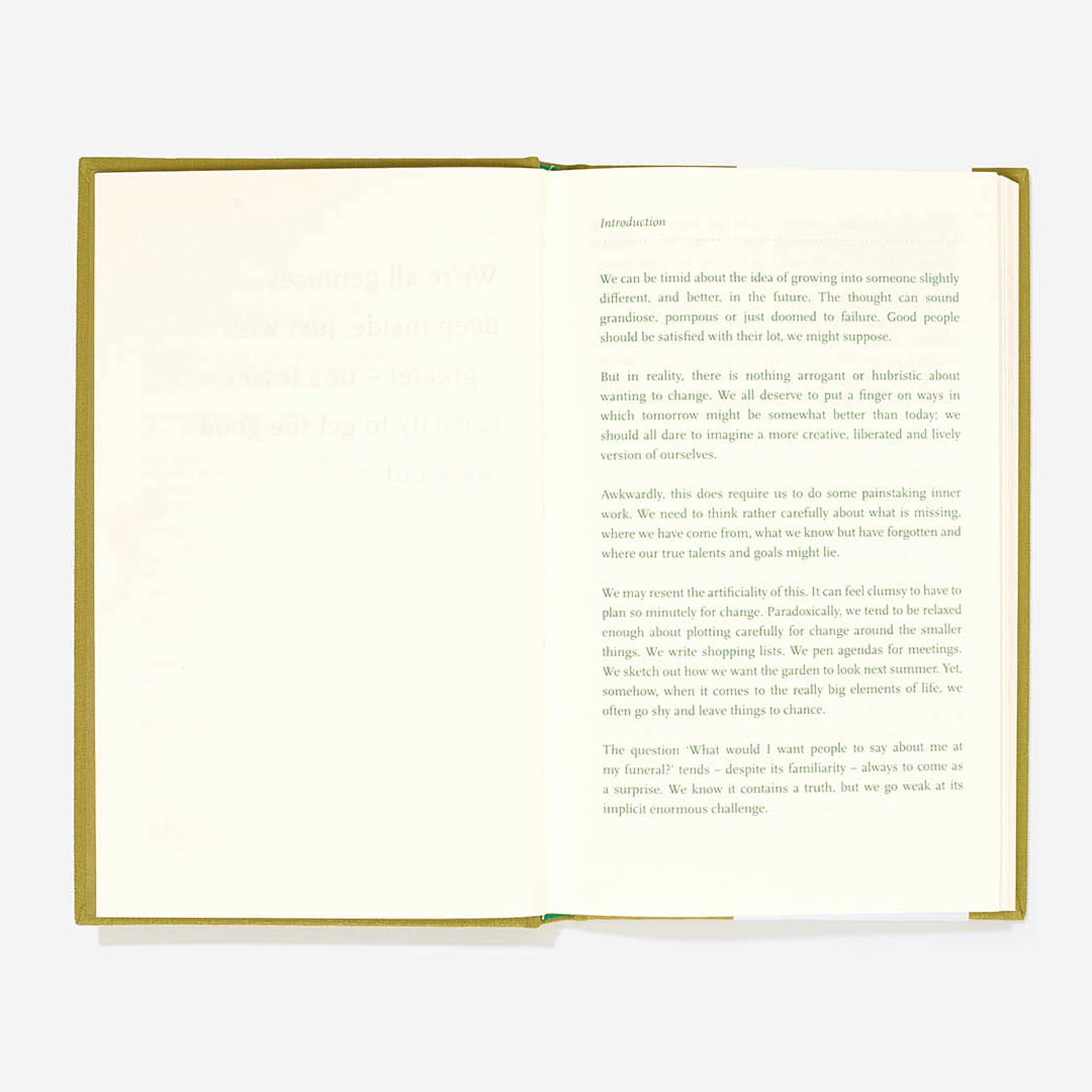 SELF-IMPROVEMENT - Journal for Vows, Goals & Aspirations - English Edition | The School of Life