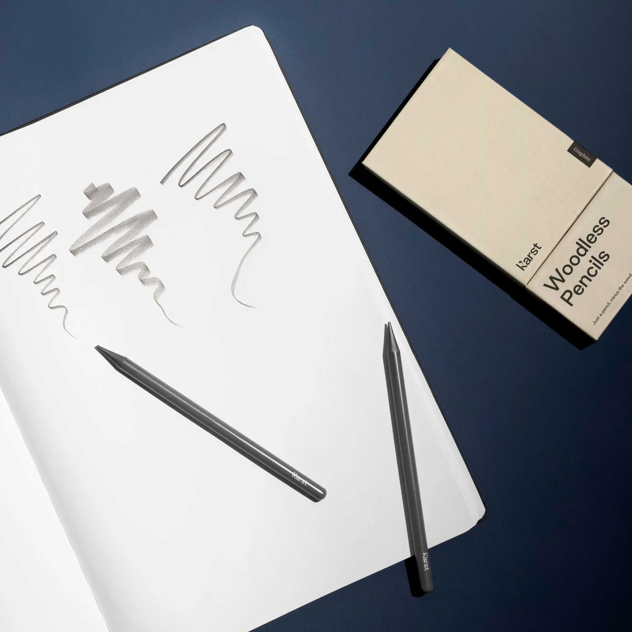 Hardcover SKETCHBOOK | Schwarzes SKIZZENBUCH | KarstGoods