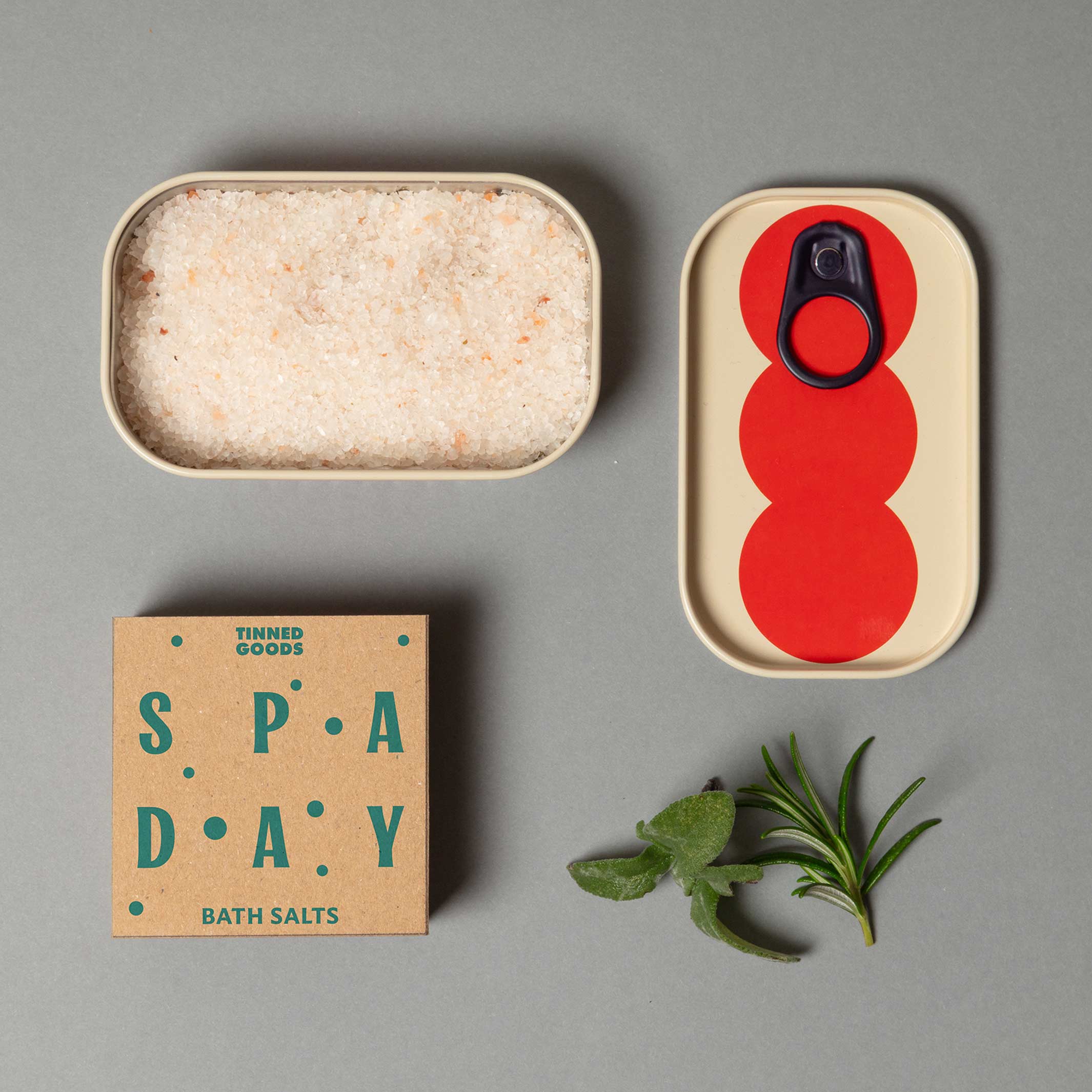 SPA DAY - Tinned Goods - Badesalz für die Reise | Block Design