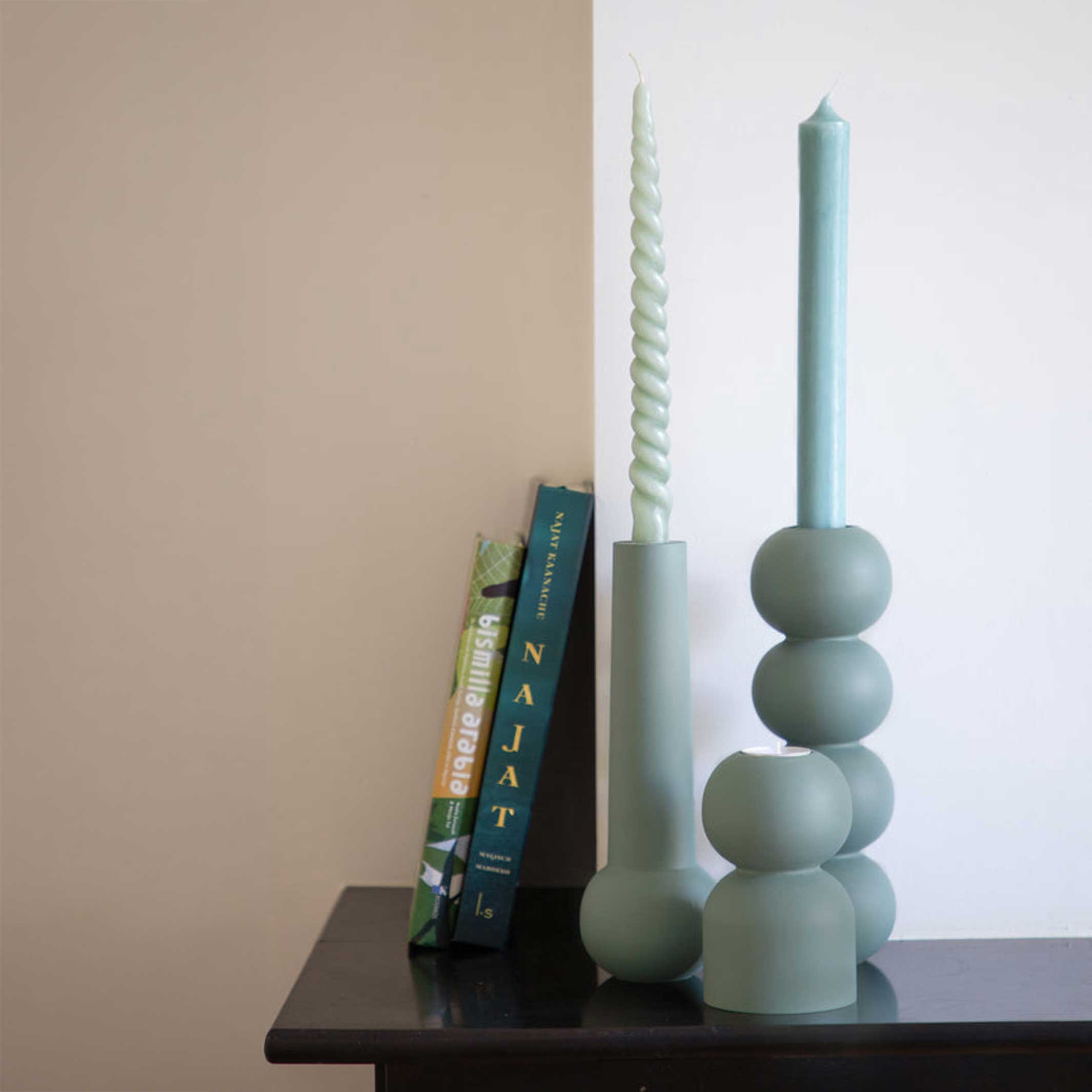 Candleholder Stack – Beech · 32 cm | Lemon Lily