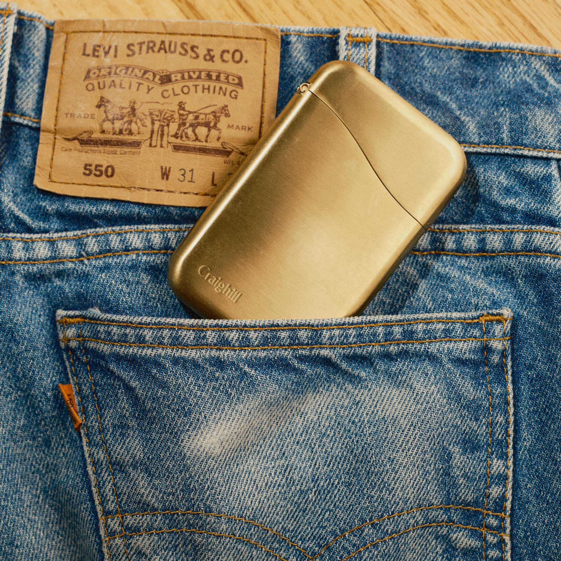 SUMMIT | CARD CASE | Vapor Brass Finish | Craighill