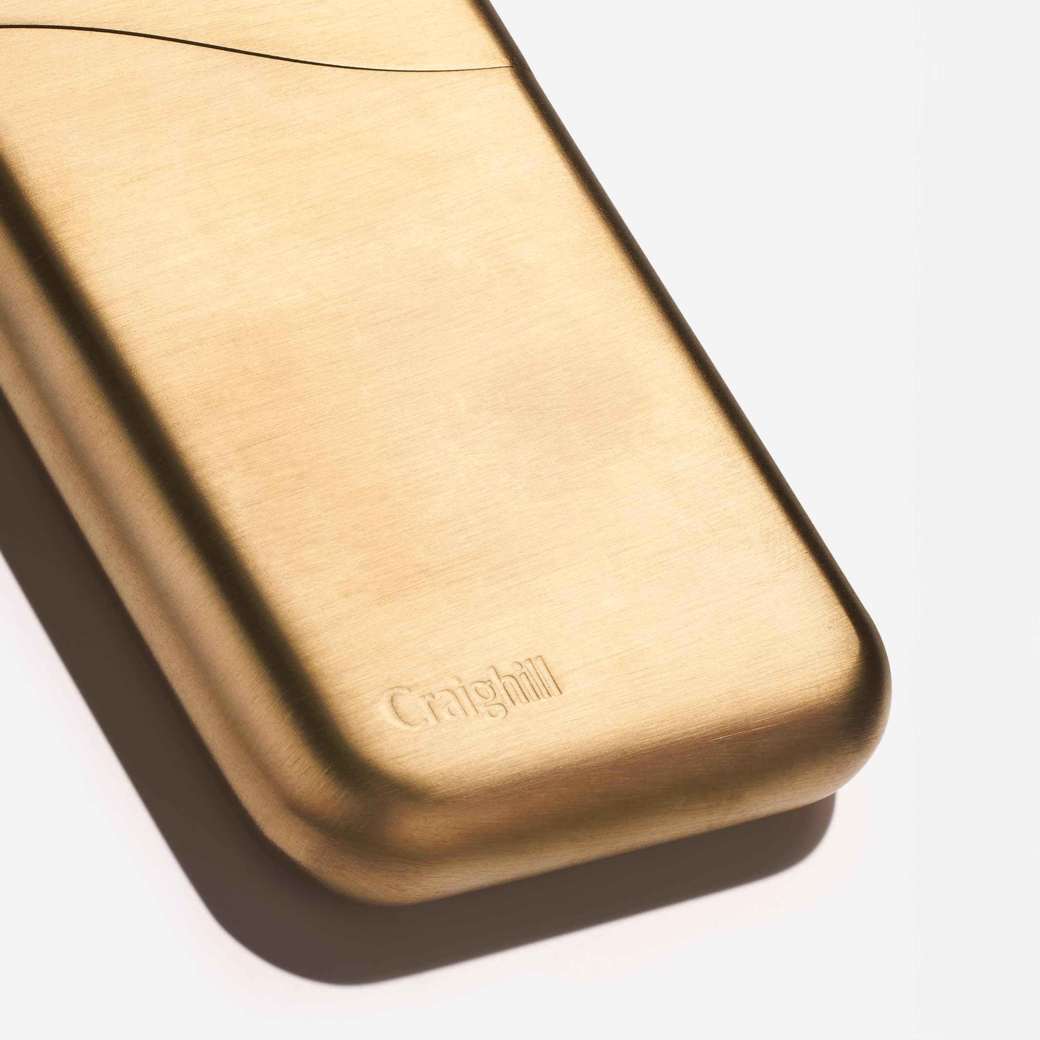 SUMMIT | CARD CASE | Vapor Brass Finish | Craighill