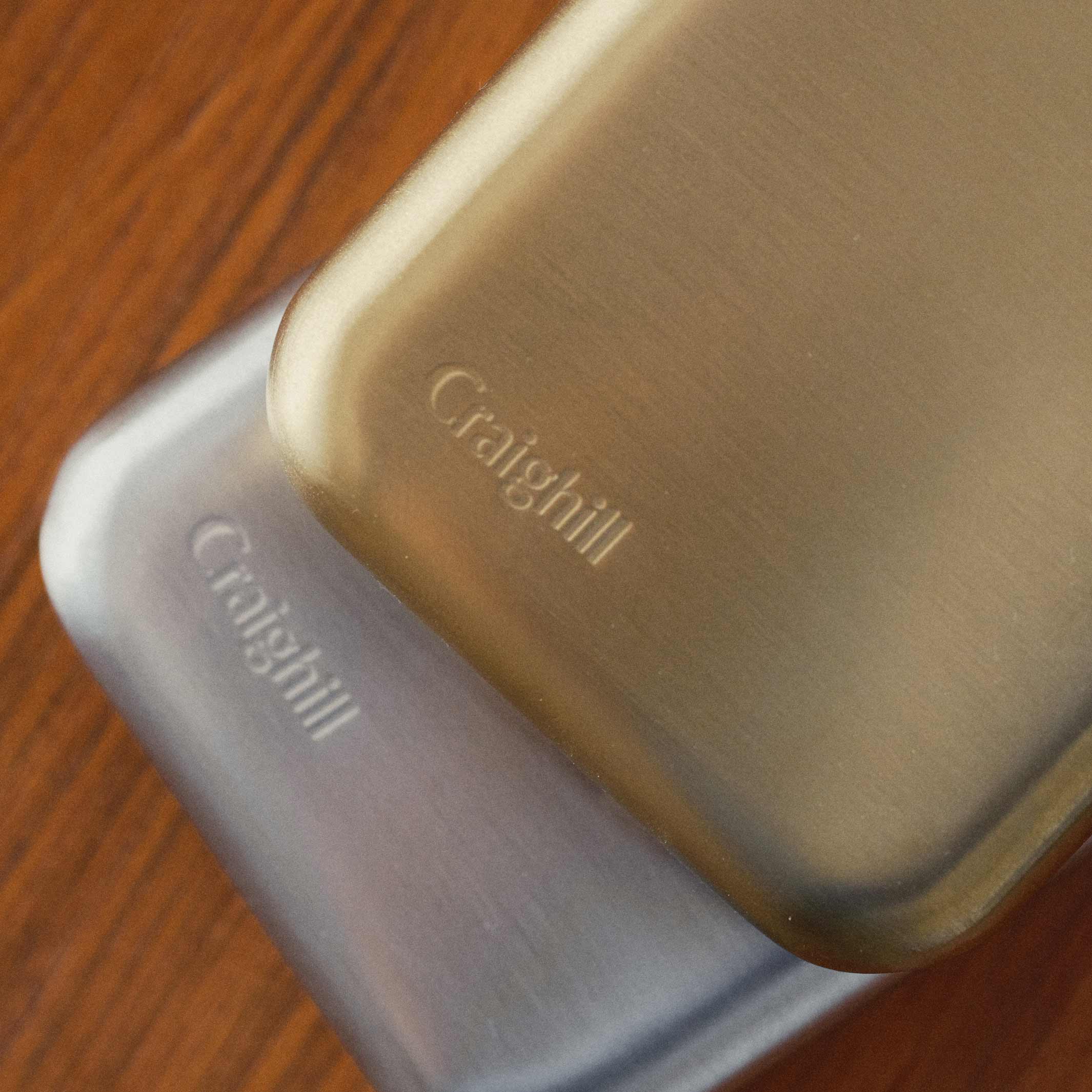 SUMMIT | CARD CASE | Silver Stainless Steel | Craighill