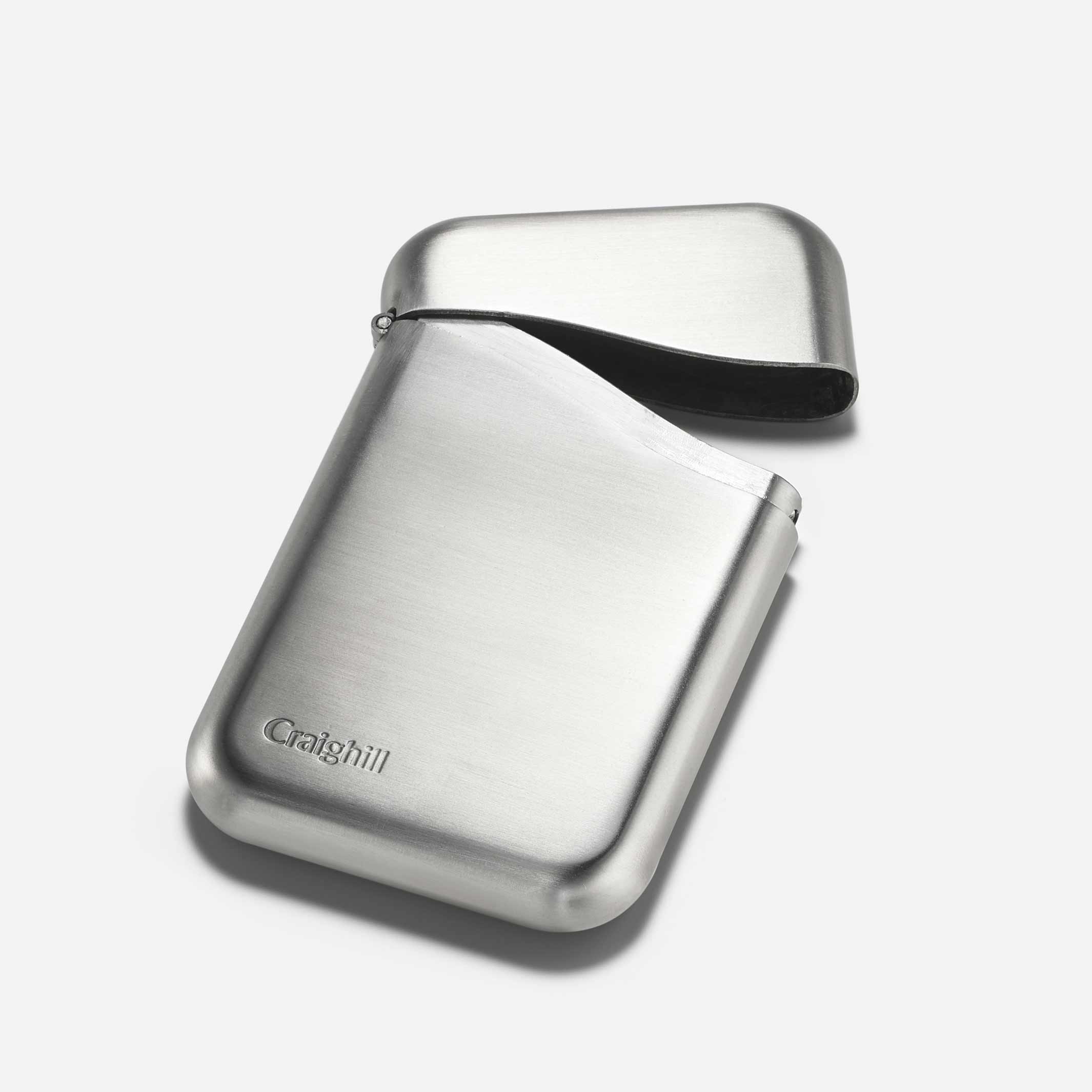 SUMMIT | CARD CASE | Silver Stainless Steel | Craighill