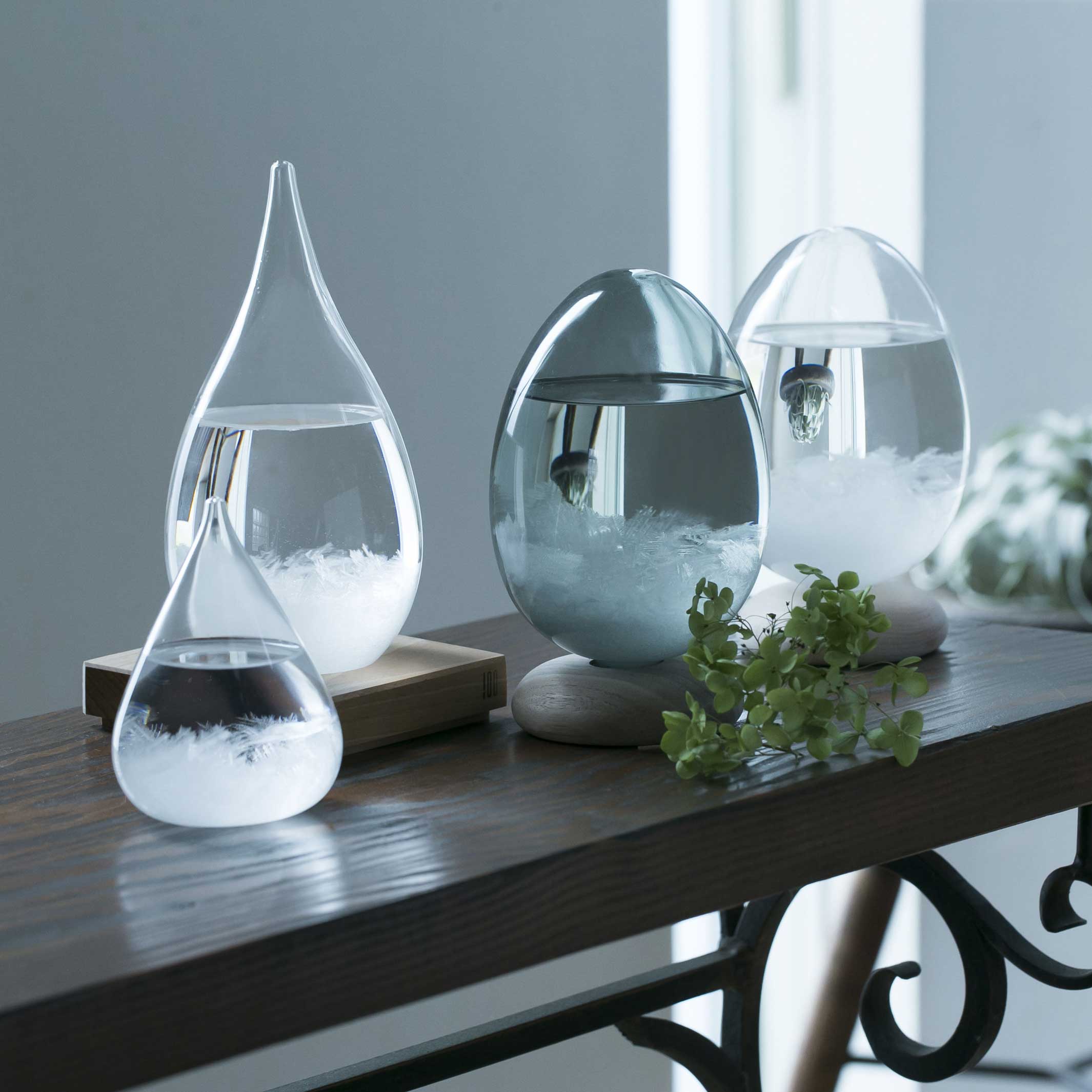 TEMPO PULSE Sombre | OBJET EN VERRE et VERRE TEMPÊTE | 100 pour cent