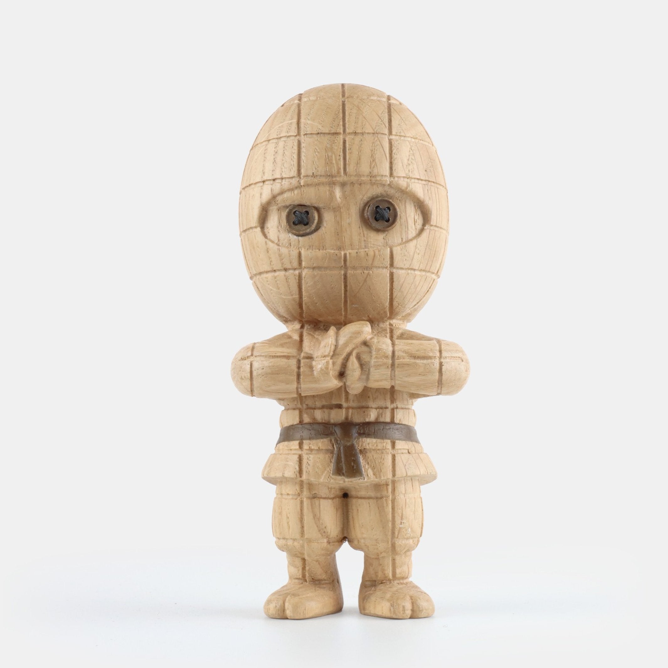 TERNET NINJA Large - Grosse Holzfigur - Eiche 24 cm hoch | Jakob Burgsø | boyhood