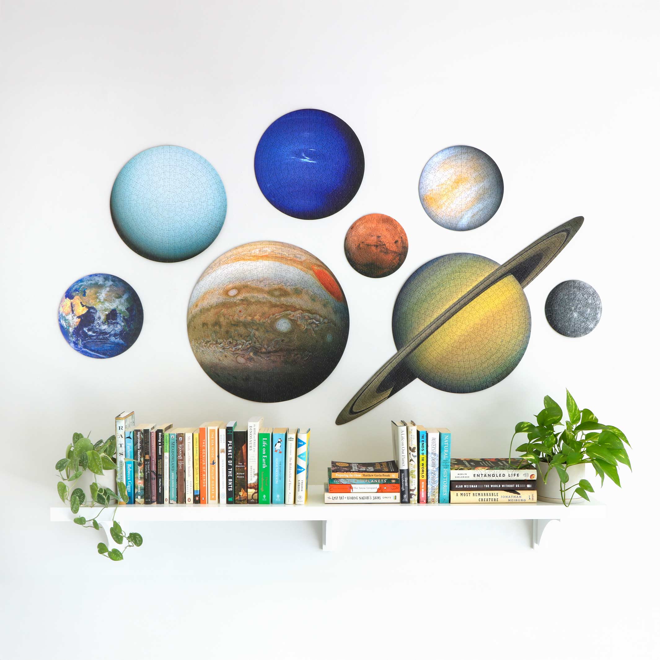 THE PLANETS - Set aus acht Planeten Puzzles - 2.000 Teile | parkside
