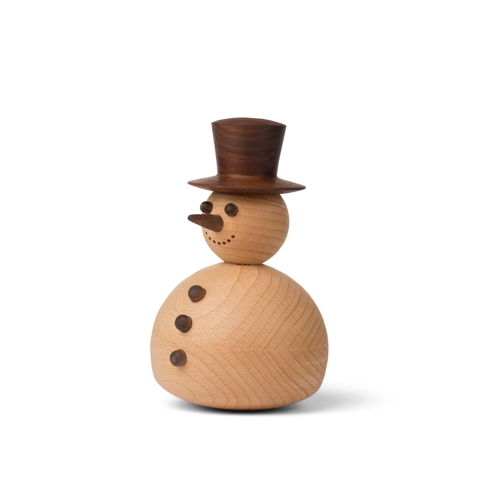 SNOWMAN - Großer Holz-Deko-SCHNEEMANN - Stehaufmännchen | Thor Høy | Spring Copenhagen