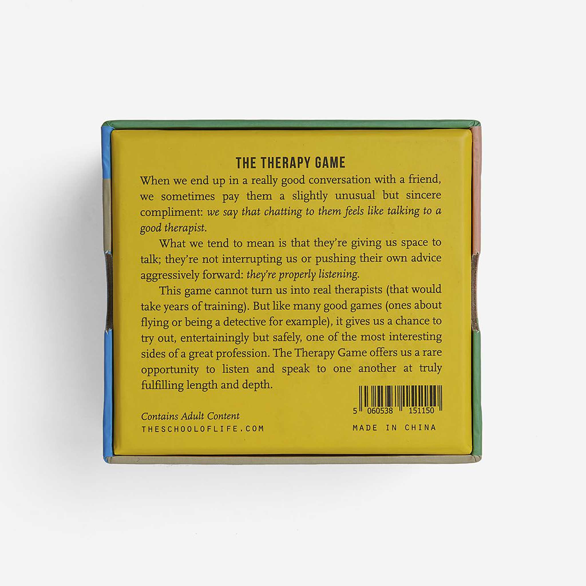 THE THERAPY GAME | Learn to Talk - Learn to Listen | The School of Life