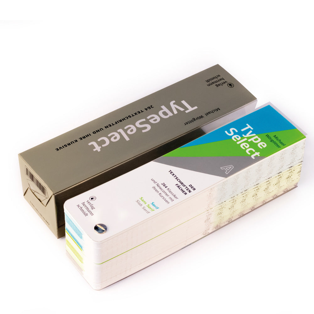 TYPESELECT - Fontface-Fan | Michael Wörgötter | Hermann Schmidt Verlag