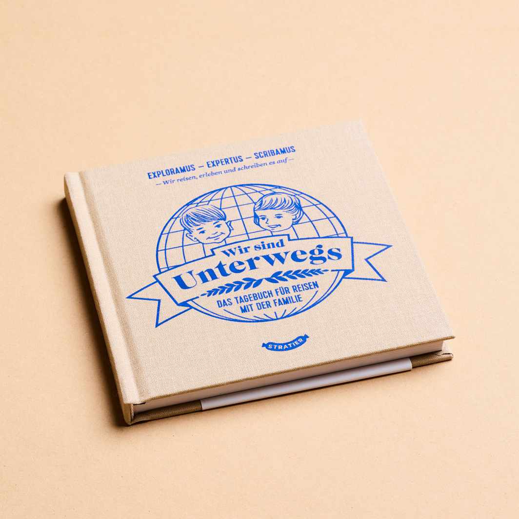 UNTERWEGS | Die wunderbaren Jahre unserer Kinder | TAGEBUCH für REISEN mit der Familie | Stratier