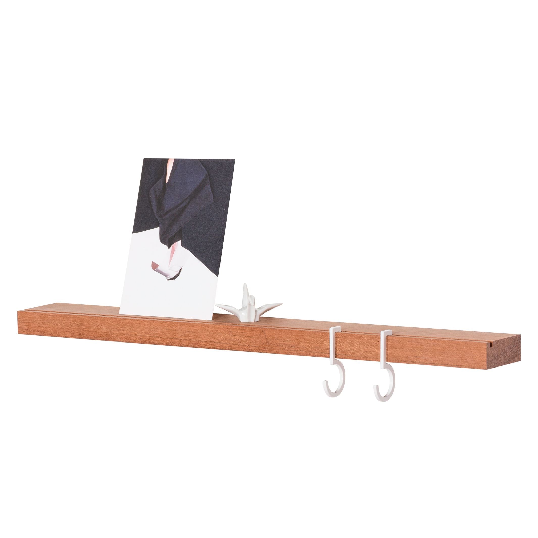 SURFACE 50 - wall shelf in jatoba - 50 cm | FIGR1