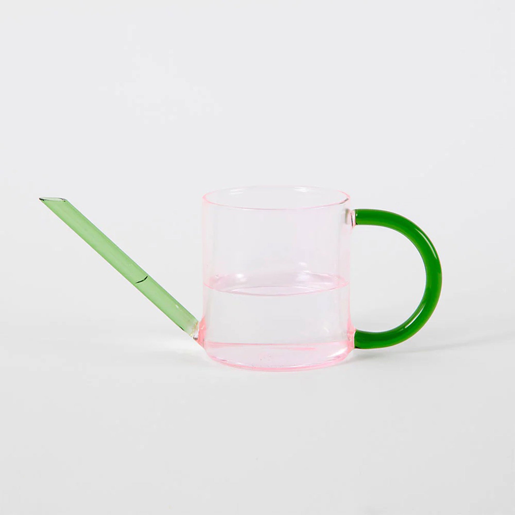 GLASS WATERING CAN | zweifarbige Glas-GIESSKANNE | Block Design