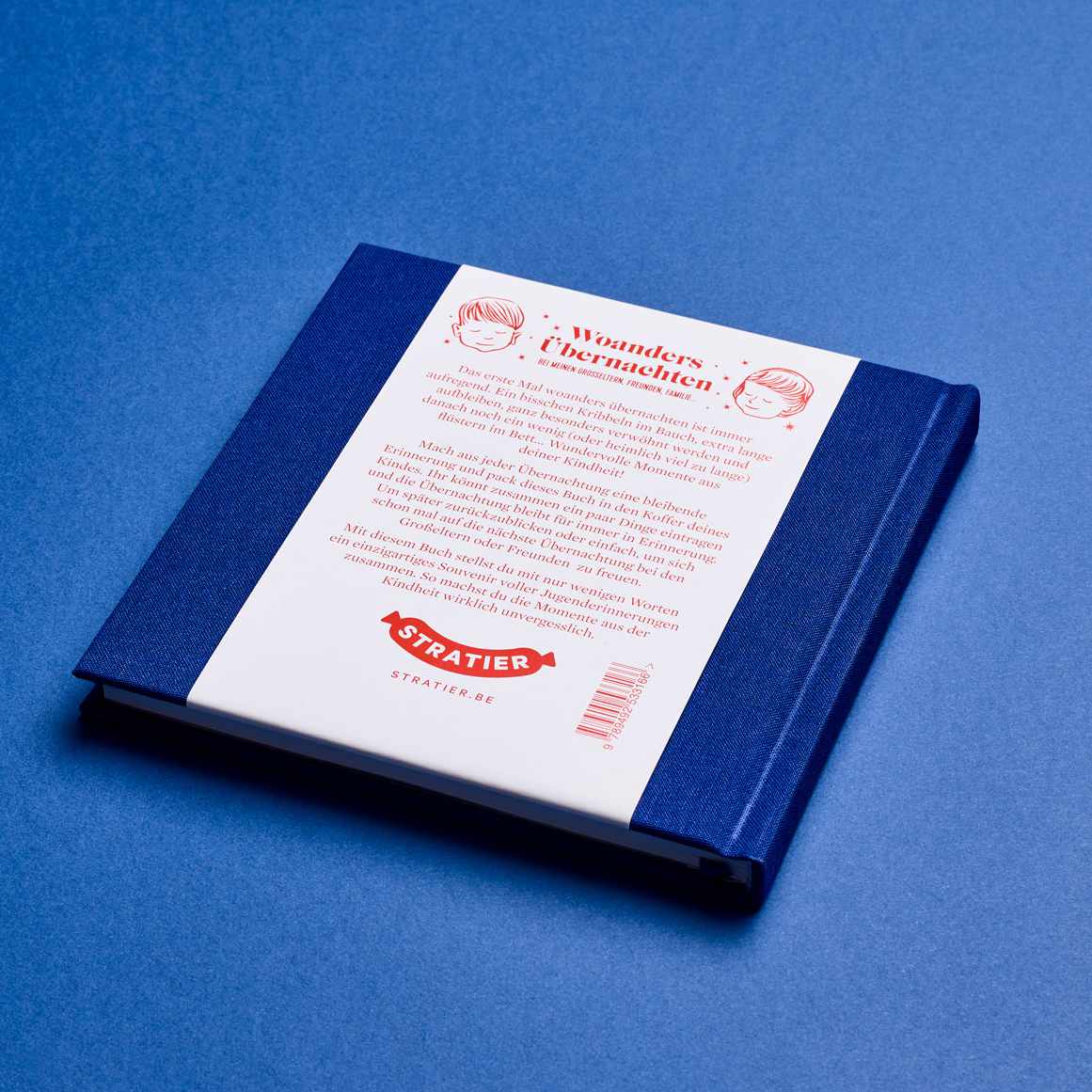 WOANDERS ÜBERNACHTEN | The wonderful years | DIARY of all your sleep-overs | German | Stratier