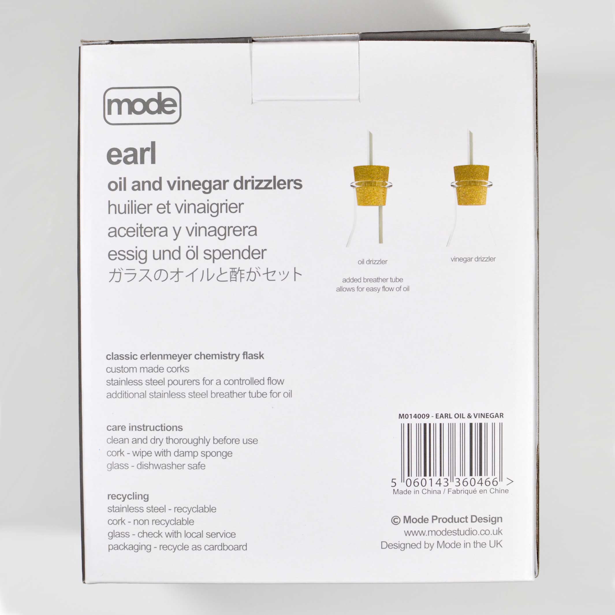 EARL | OIL & VINEGAR POURER | Mode