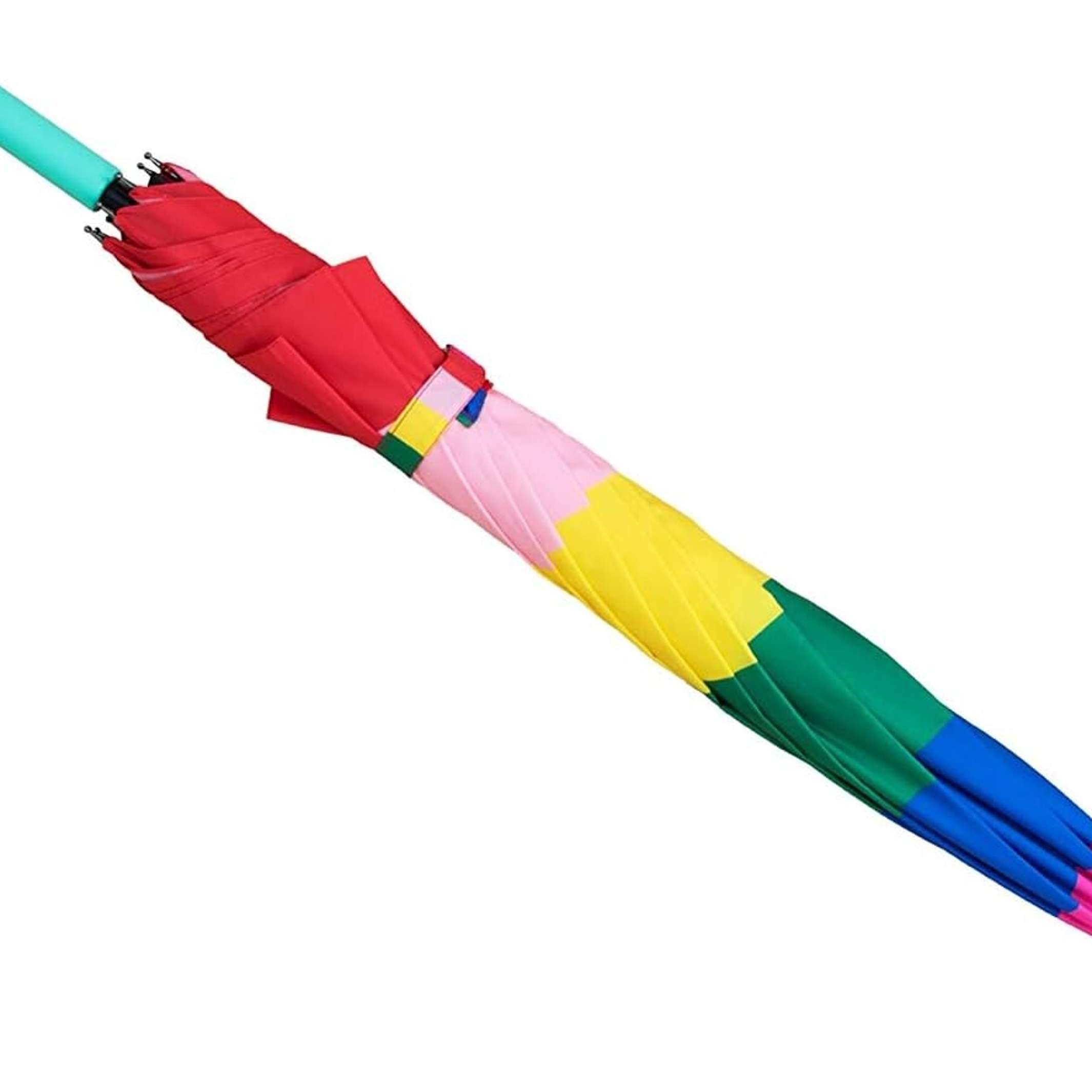 RAINBOW UMBRELLA - Rainbow-colored Umbrella ∅ 106 cm | Fisura