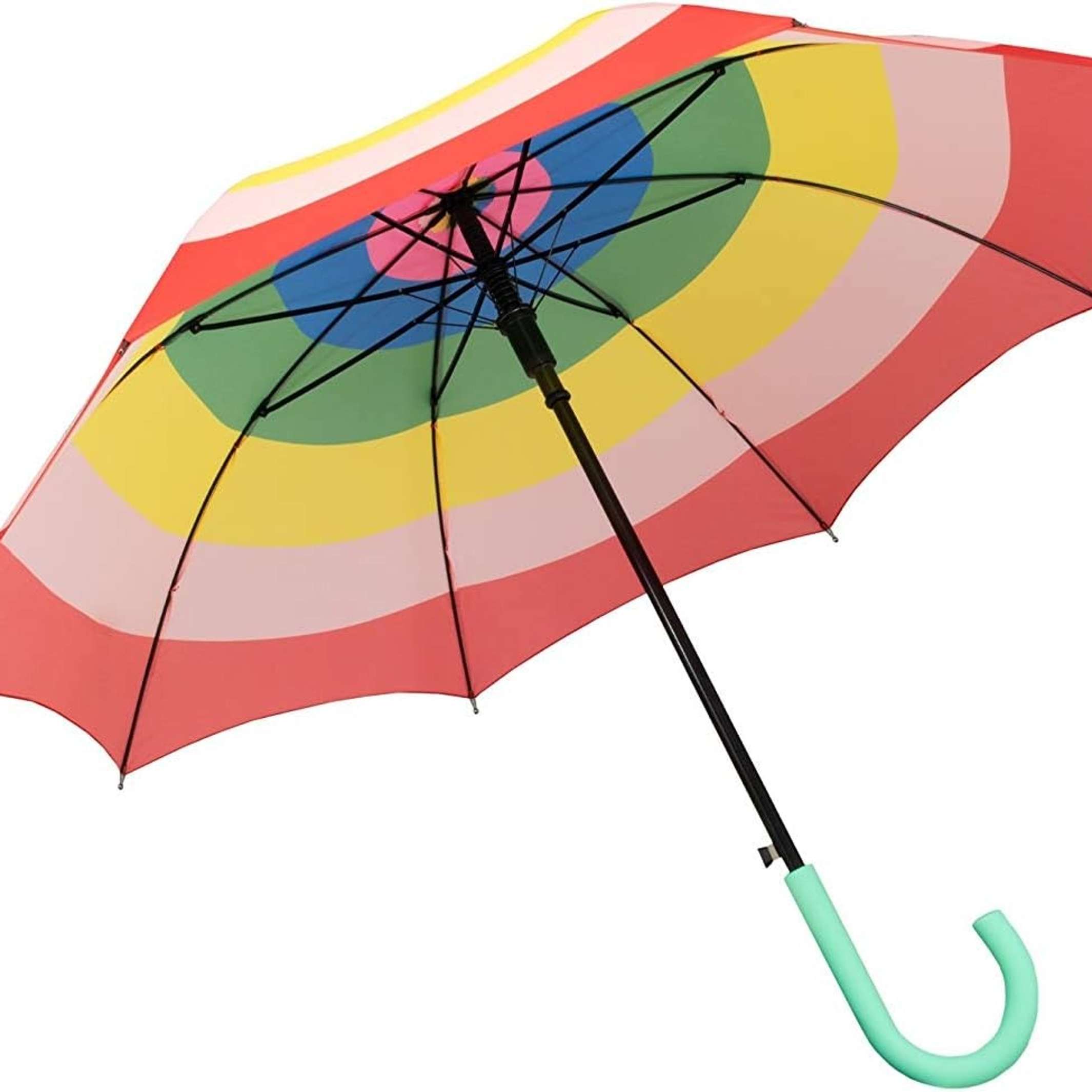 RAINBOW UMBRELLA - Rainbow-colored Umbrella ∅ 106 cm | Fisura
