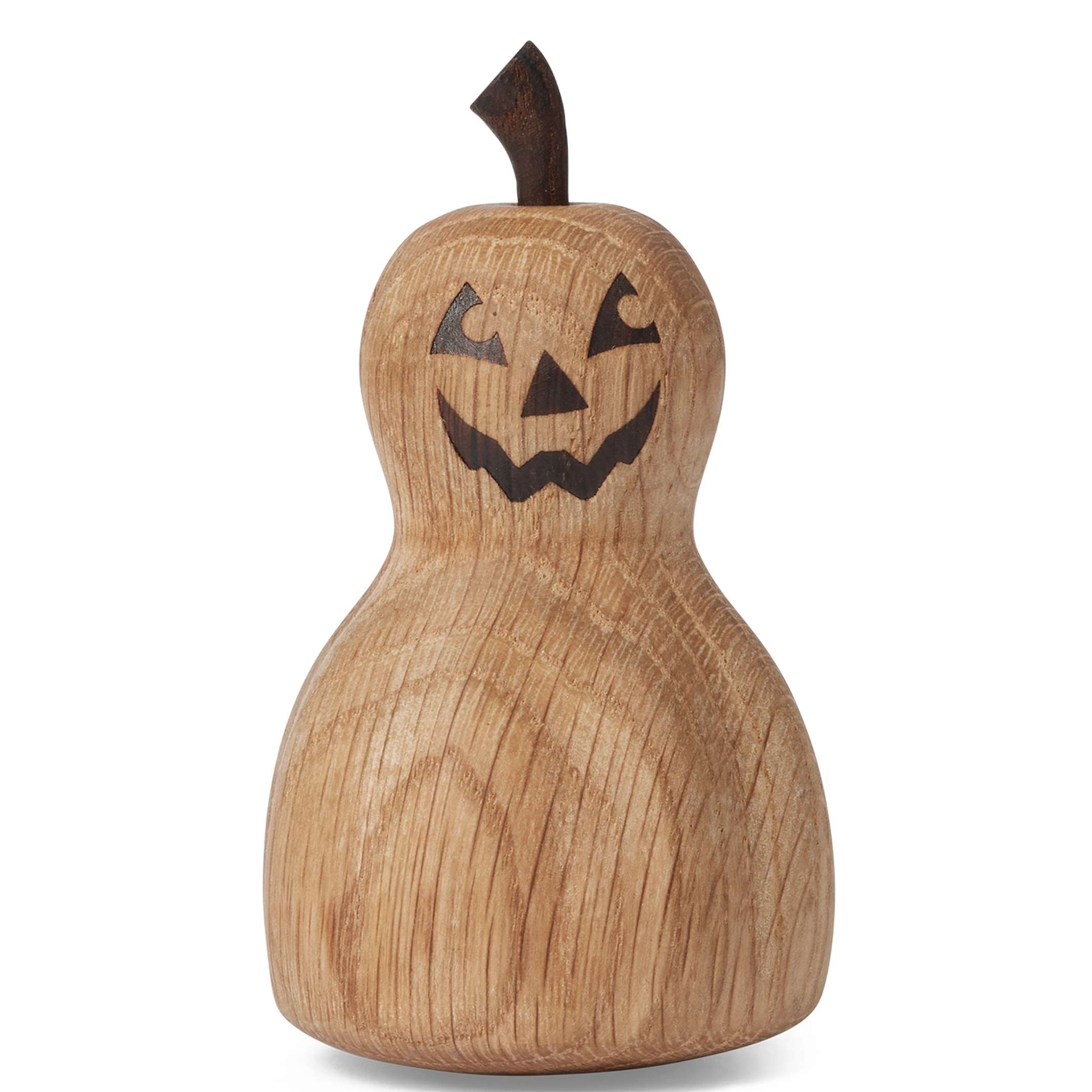 THE PUMPKIN - Halloween Kürbis Dekofigur aus Holz 10 cm hoch - Thor Høy | Spring Copenhagen