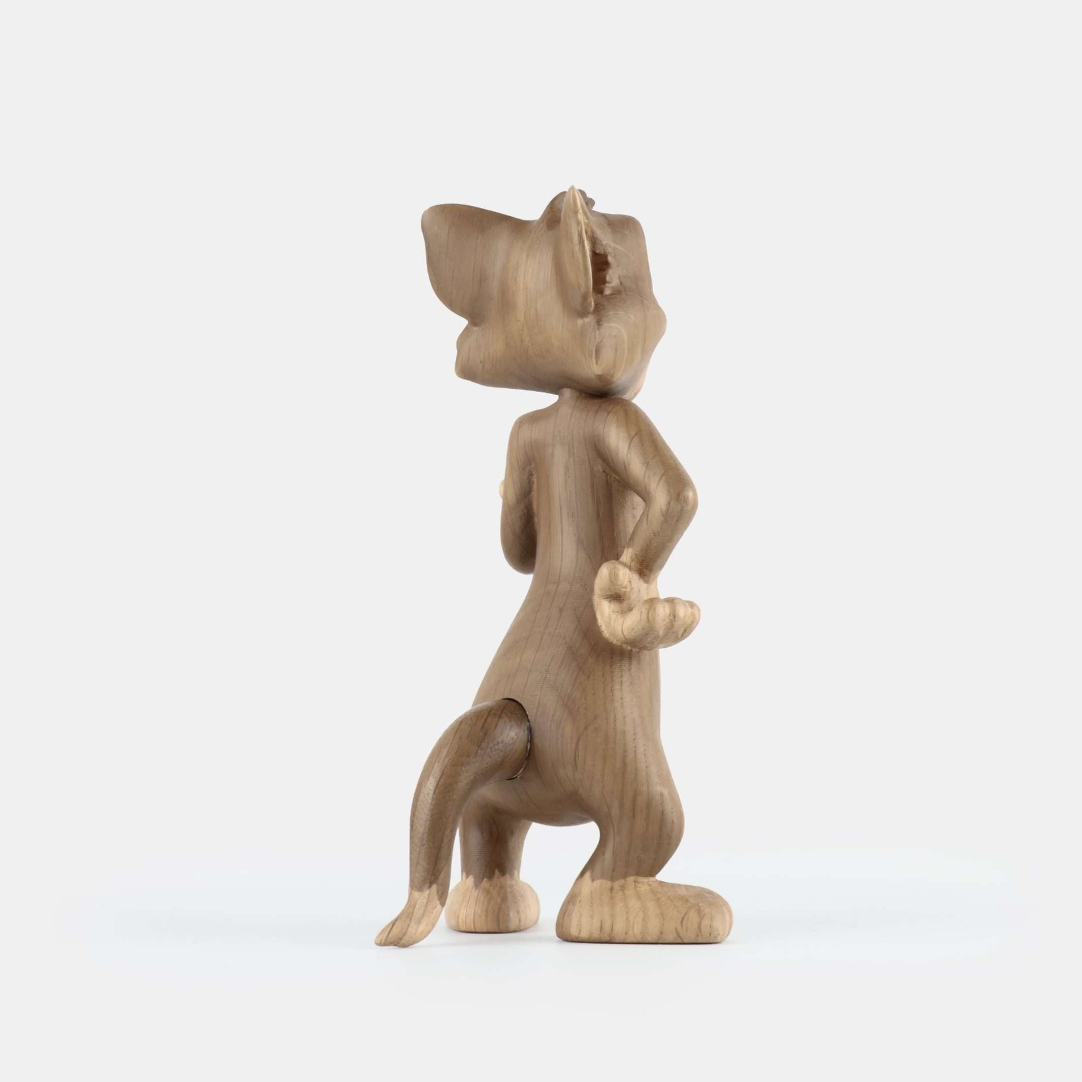 Wooden Figure Tom Large – Oak · 24 cm | boyhood × Tom & Jerry